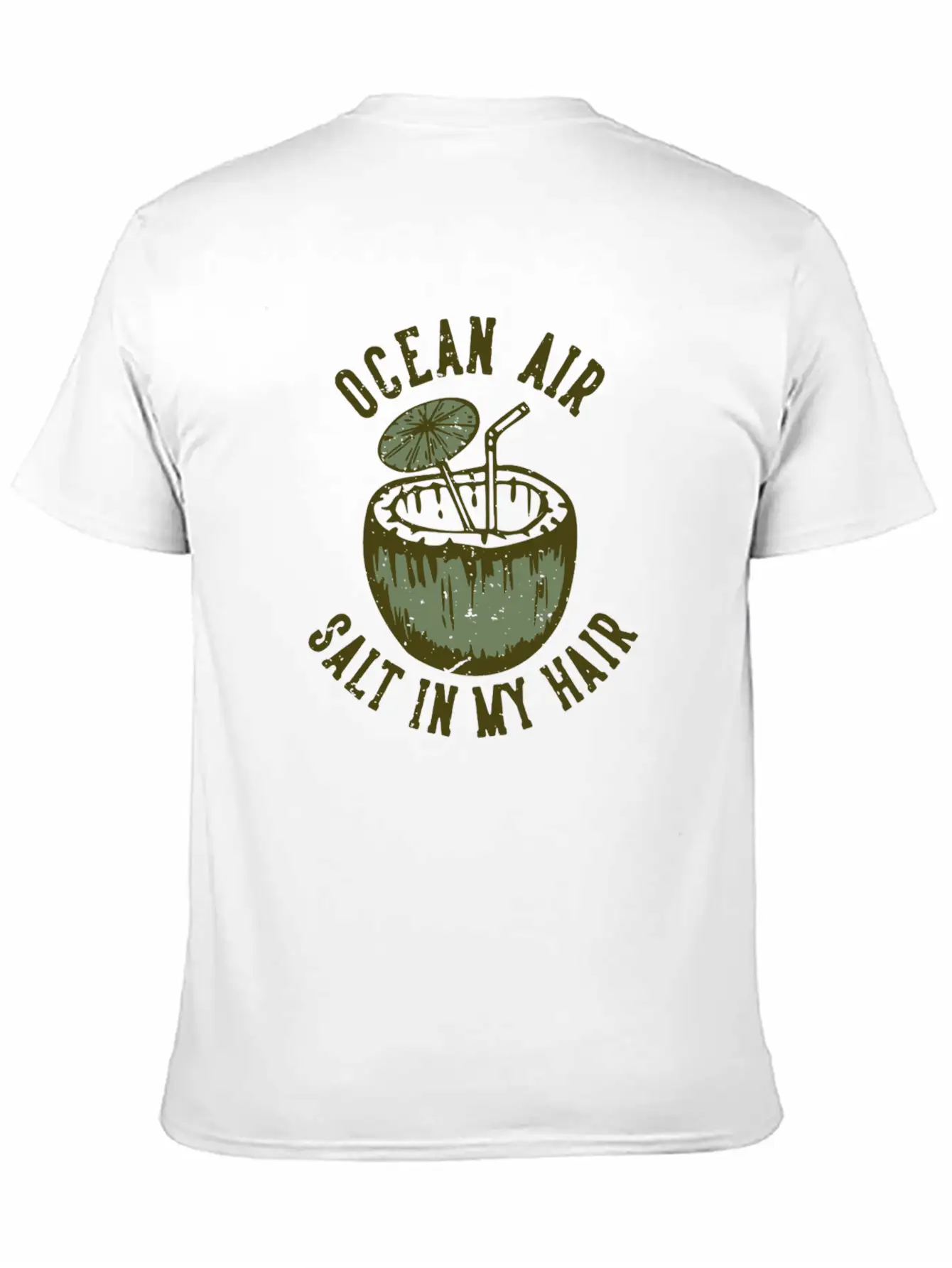 Ocean Air Salt In My Hair Basic Graphic T-Shirt – Daily Comfort In Soft Cotton