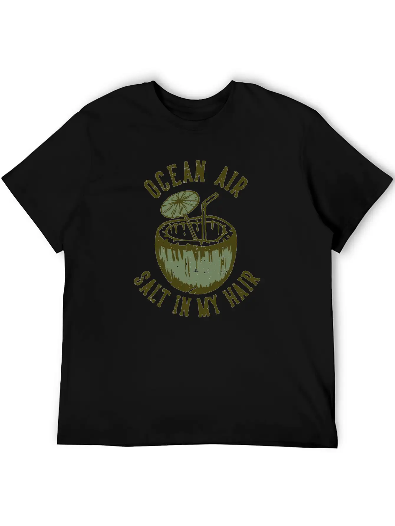 Ocean Air Salt In My Hair Basic Graphic T-Shirt – Daily Comfort In Soft Cotton