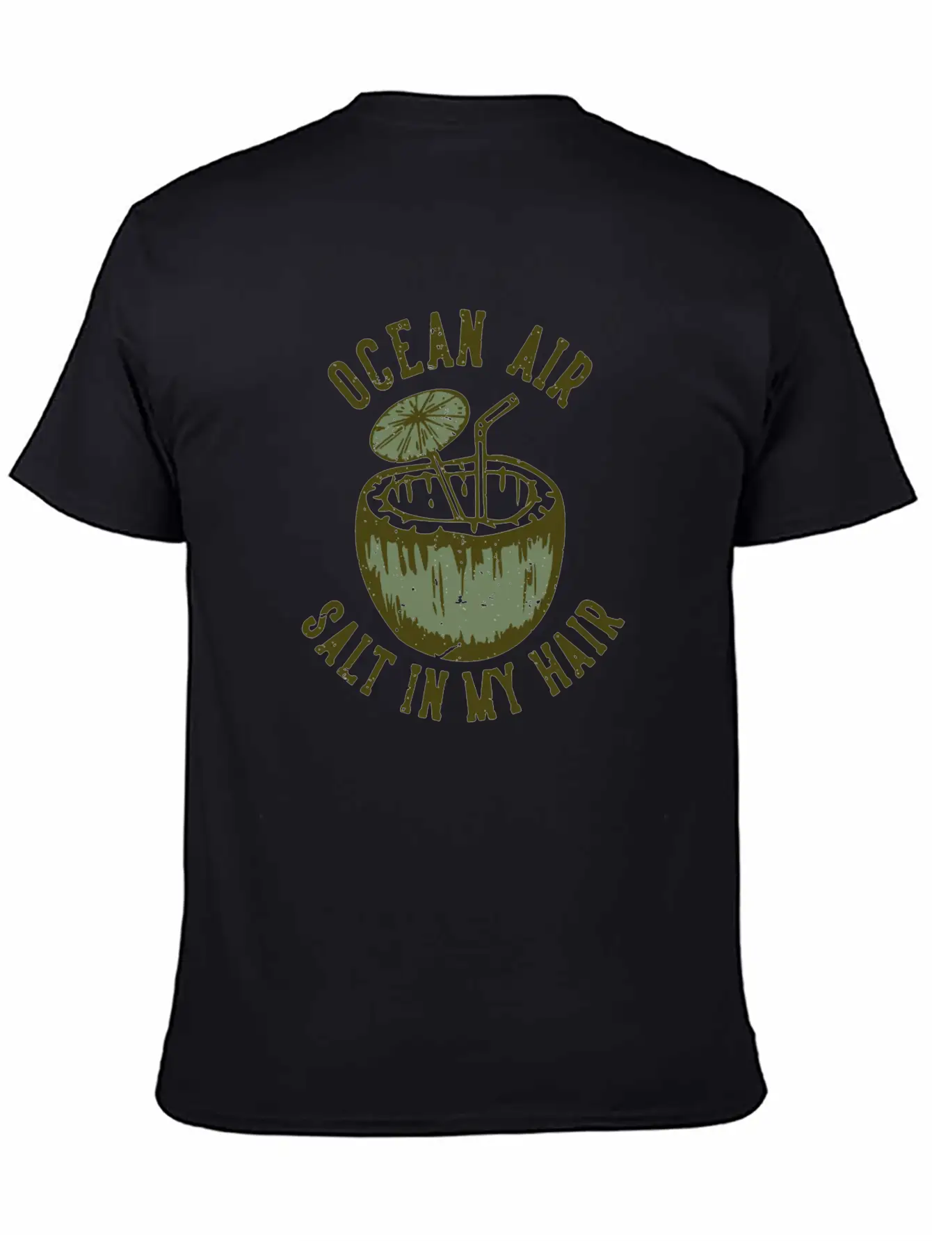 Ocean Air Salt In My Hair Basic Graphic T-Shirt – Daily Comfort In Soft Cotton