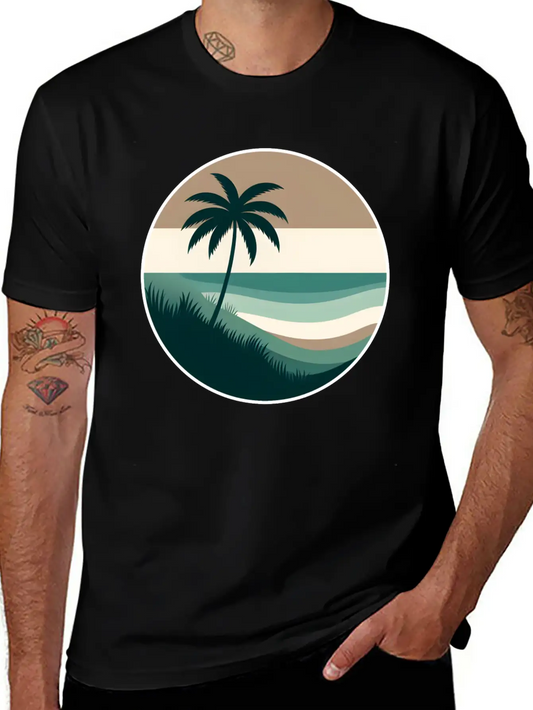 Ocean Breeze Unisex Short Sleeve Soft Cotton T-Shirt – Casual Everyday Wear