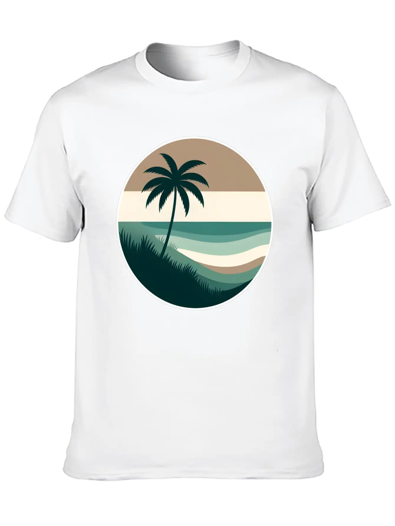 Ocean Breeze Unisex Short Sleeve Soft Cotton T-Shirt – Casual Everyday Wear