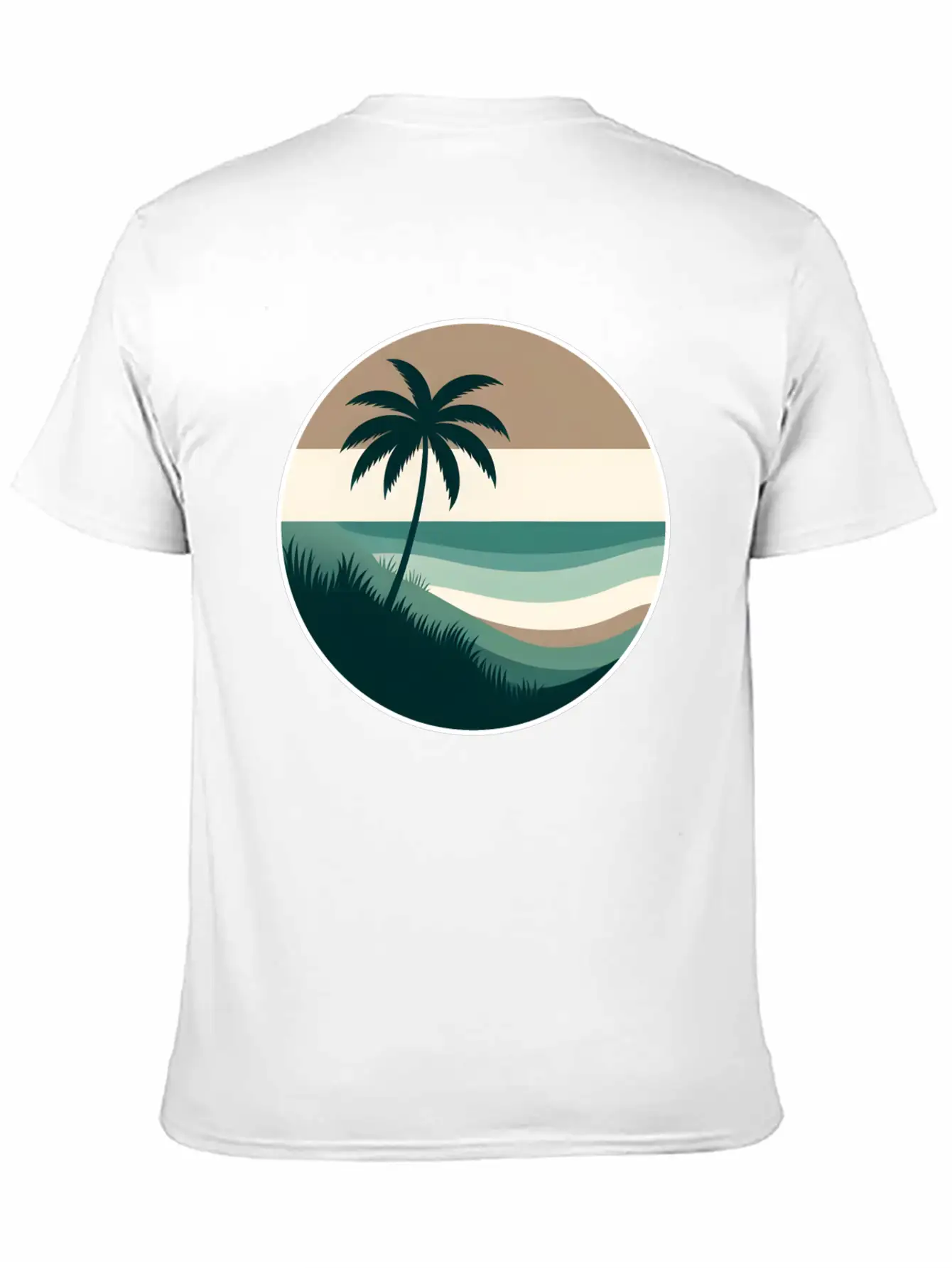 Ocean Breeze Unisex Short Sleeve Soft Cotton T-Shirt – Casual Everyday Wear