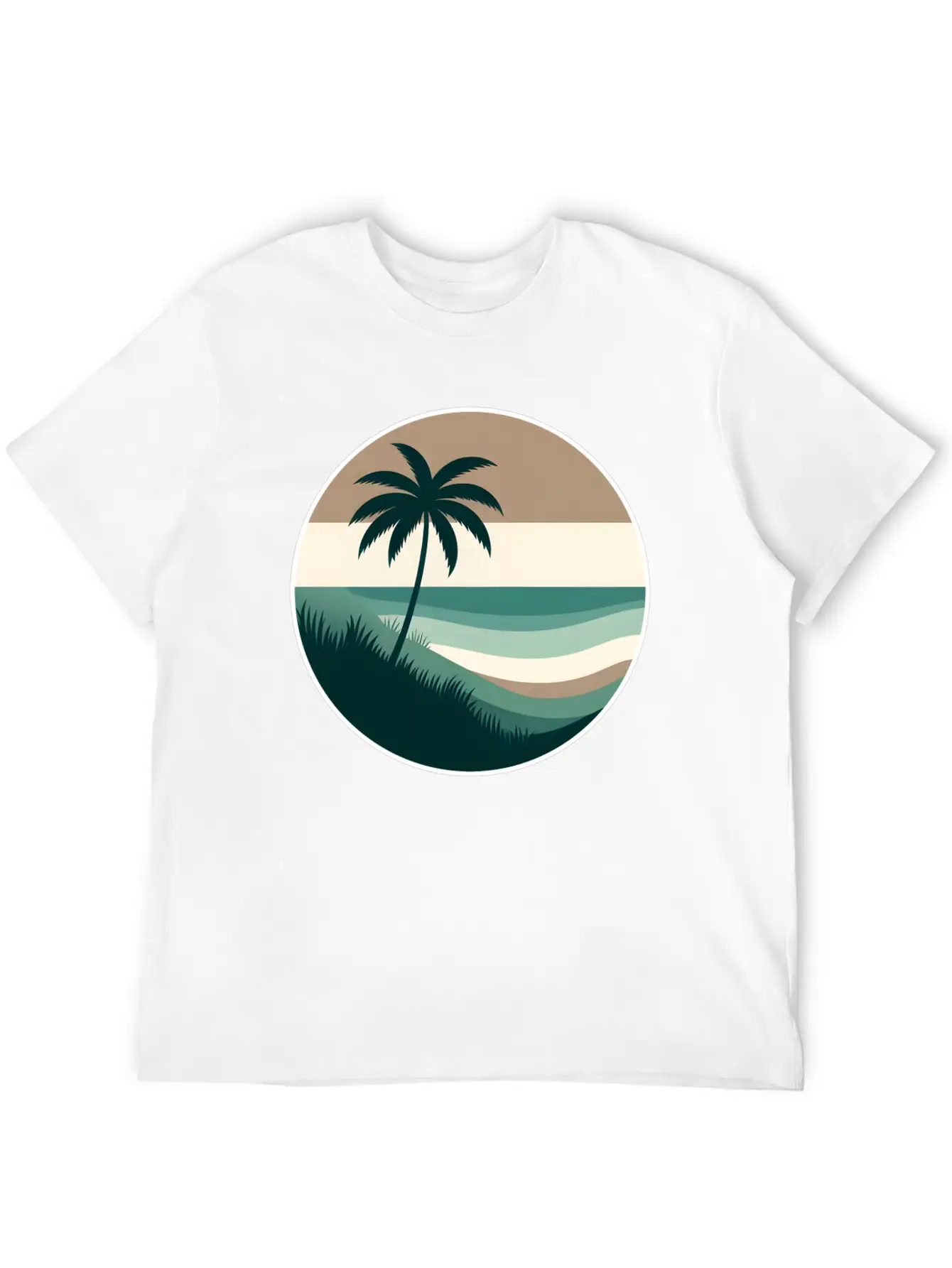 Ocean Breeze Unisex Short Sleeve Soft Cotton T-Shirt – Casual Everyday Wear