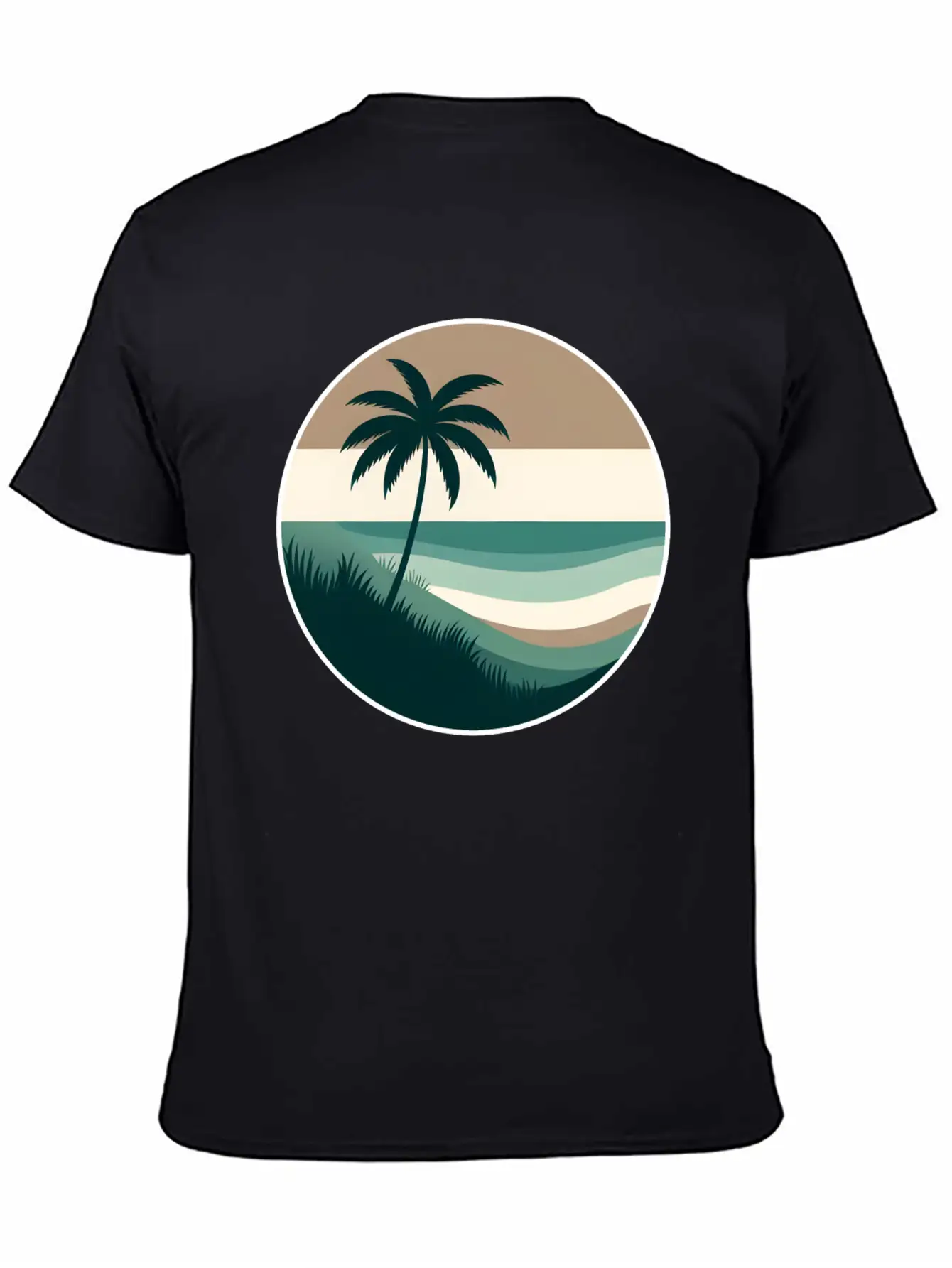Ocean Breeze Unisex Short Sleeve Soft Cotton T-Shirt – Casual Everyday Wear