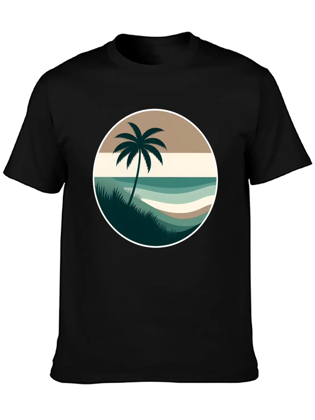 Ocean Breeze Unisex Short Sleeve Soft Cotton T-Shirt – Casual Everyday Wear