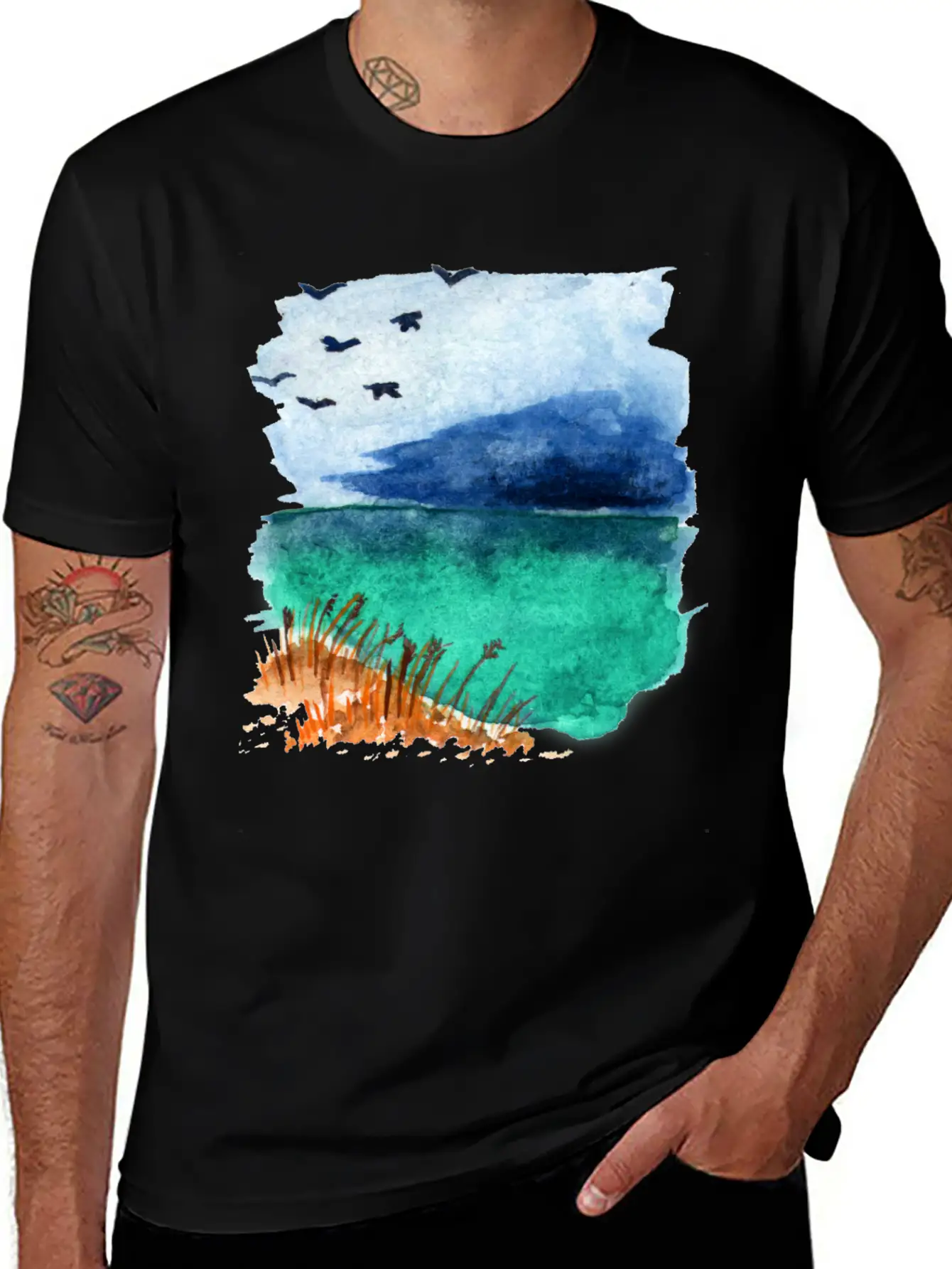 Ocean Stylish Everyday T-Shirt – Unisex Basic Cotton Tee