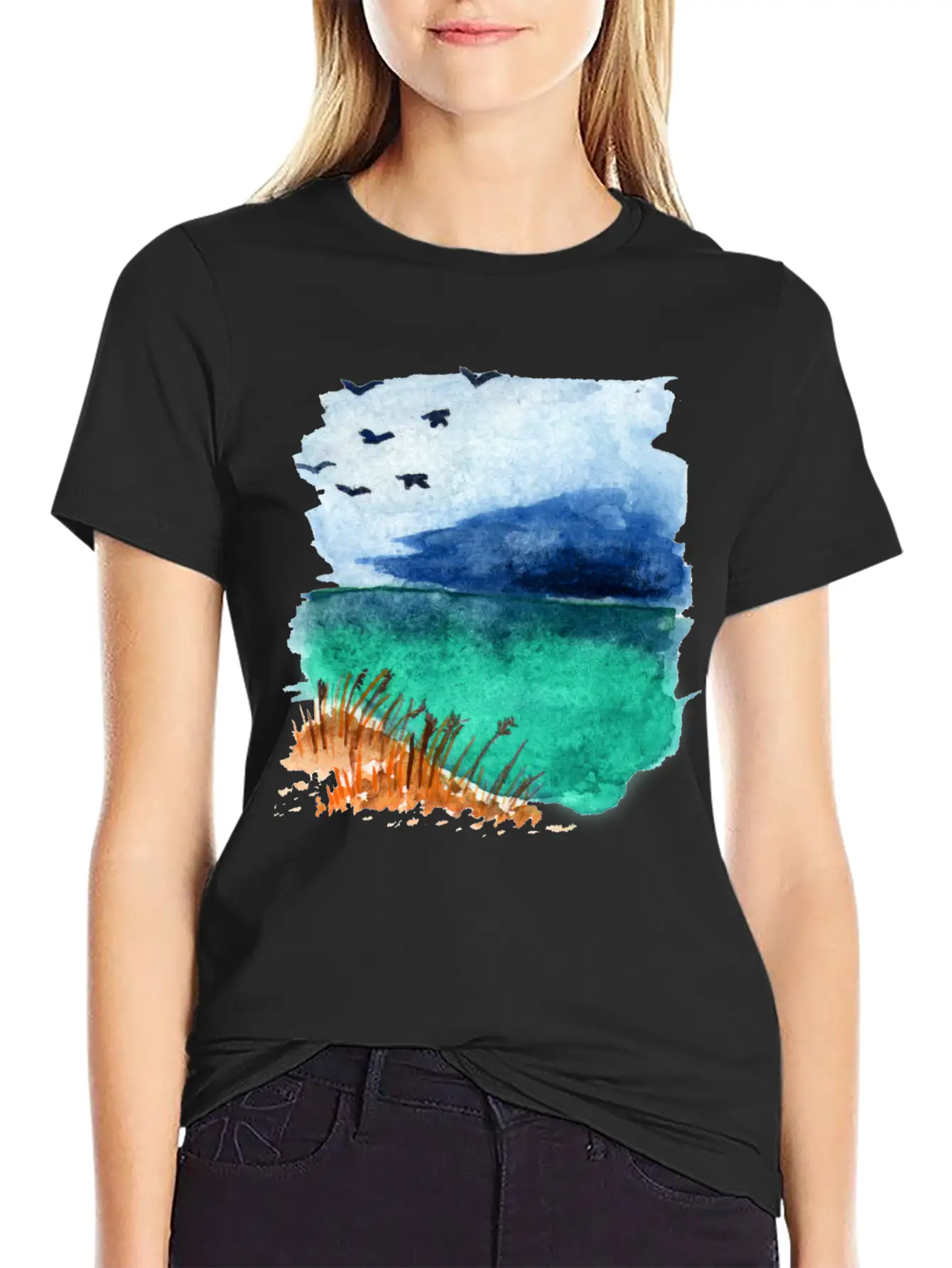 Ocean Stylish Everyday T-Shirt – Unisex Basic Cotton Tee