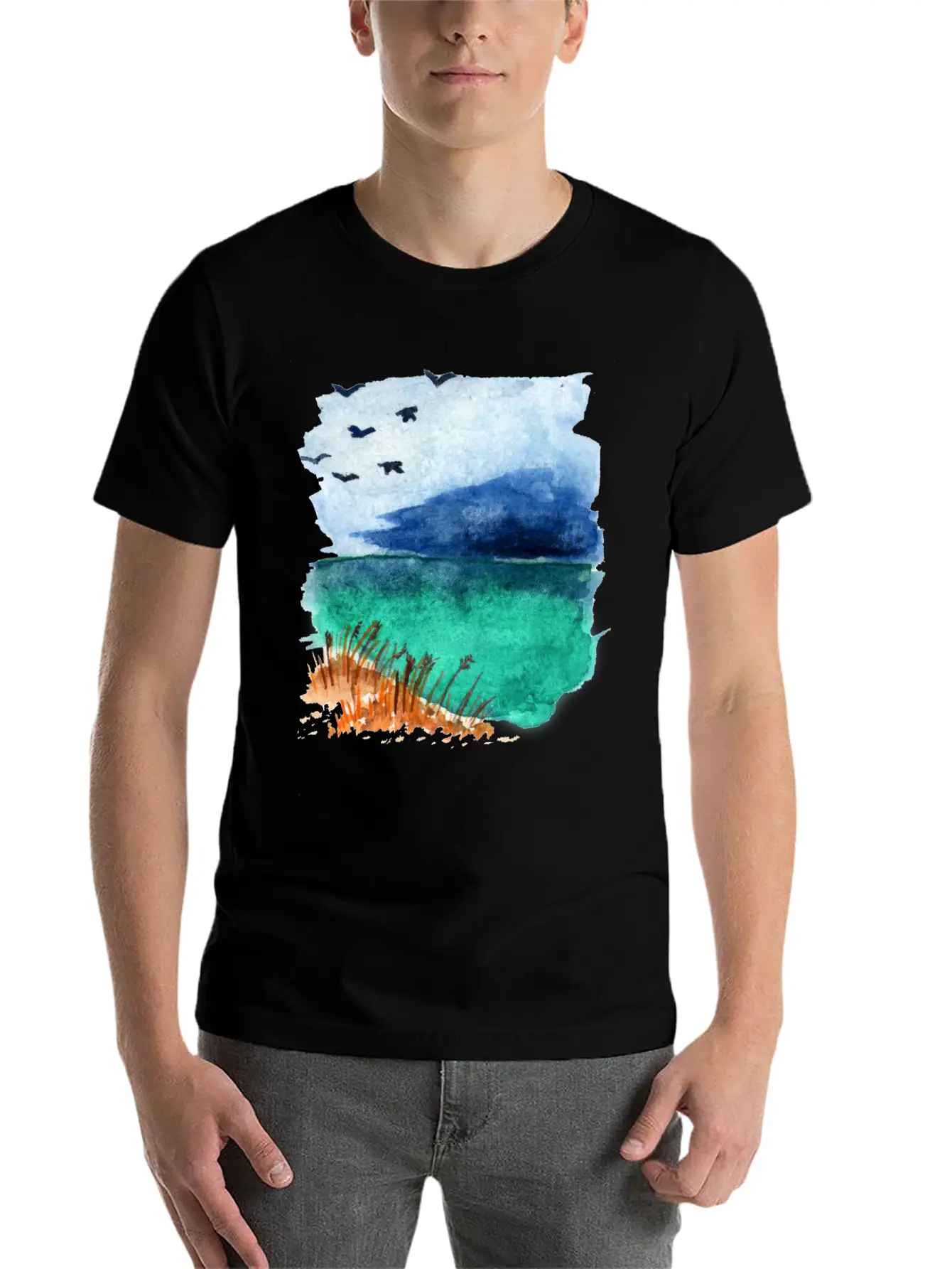 Ocean Stylish Everyday T-Shirt – Unisex Basic Cotton Tee