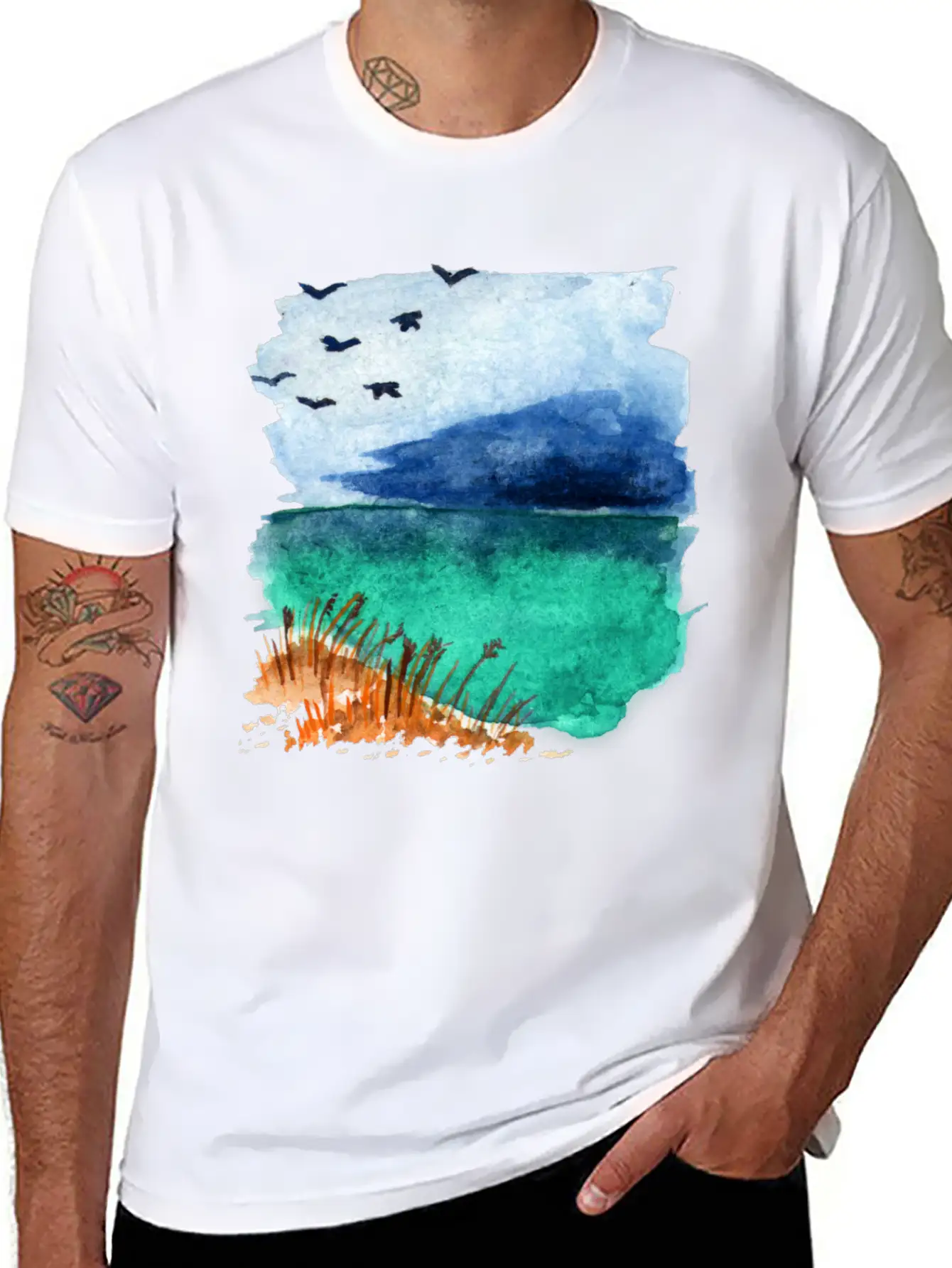 Ocean Stylish Everyday T-Shirt – Unisex Basic Cotton Tee