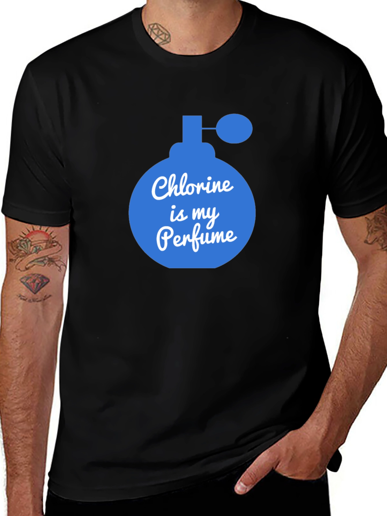 Chlorine is My Perfume T-Shirt Swimming Tee