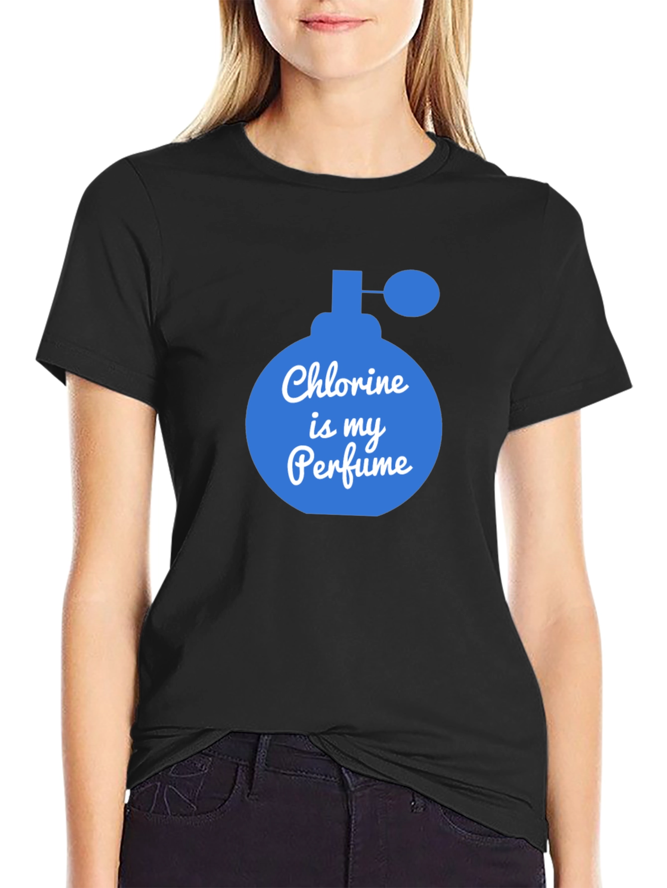 Chlorine is My Perfume T-Shirt Swimming Tee