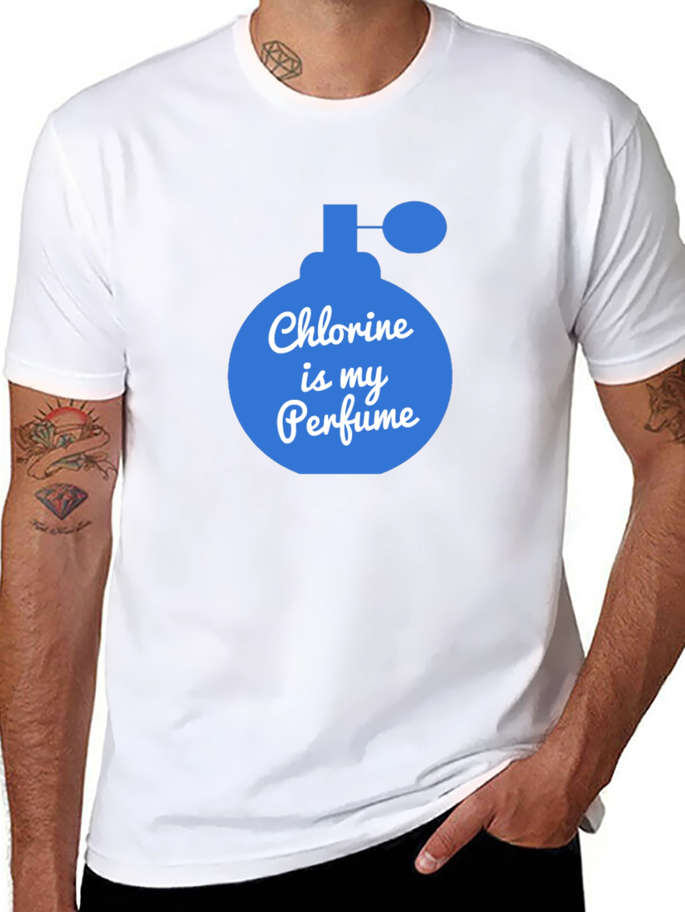 Chlorine is My Perfume T-Shirt Swimming Tee