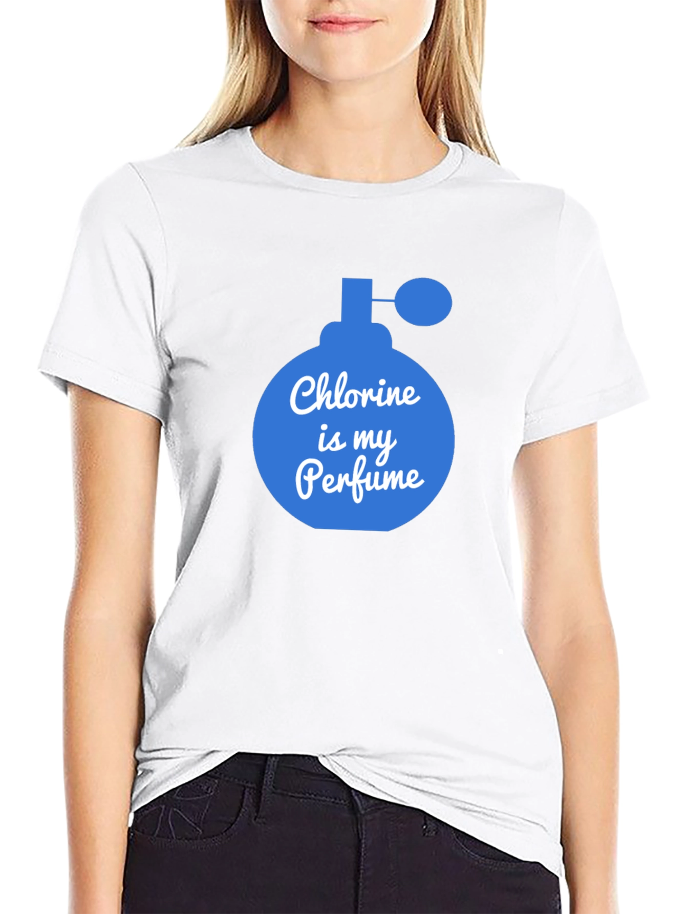 Chlorine is My Perfume T-Shirt Swimming Tee