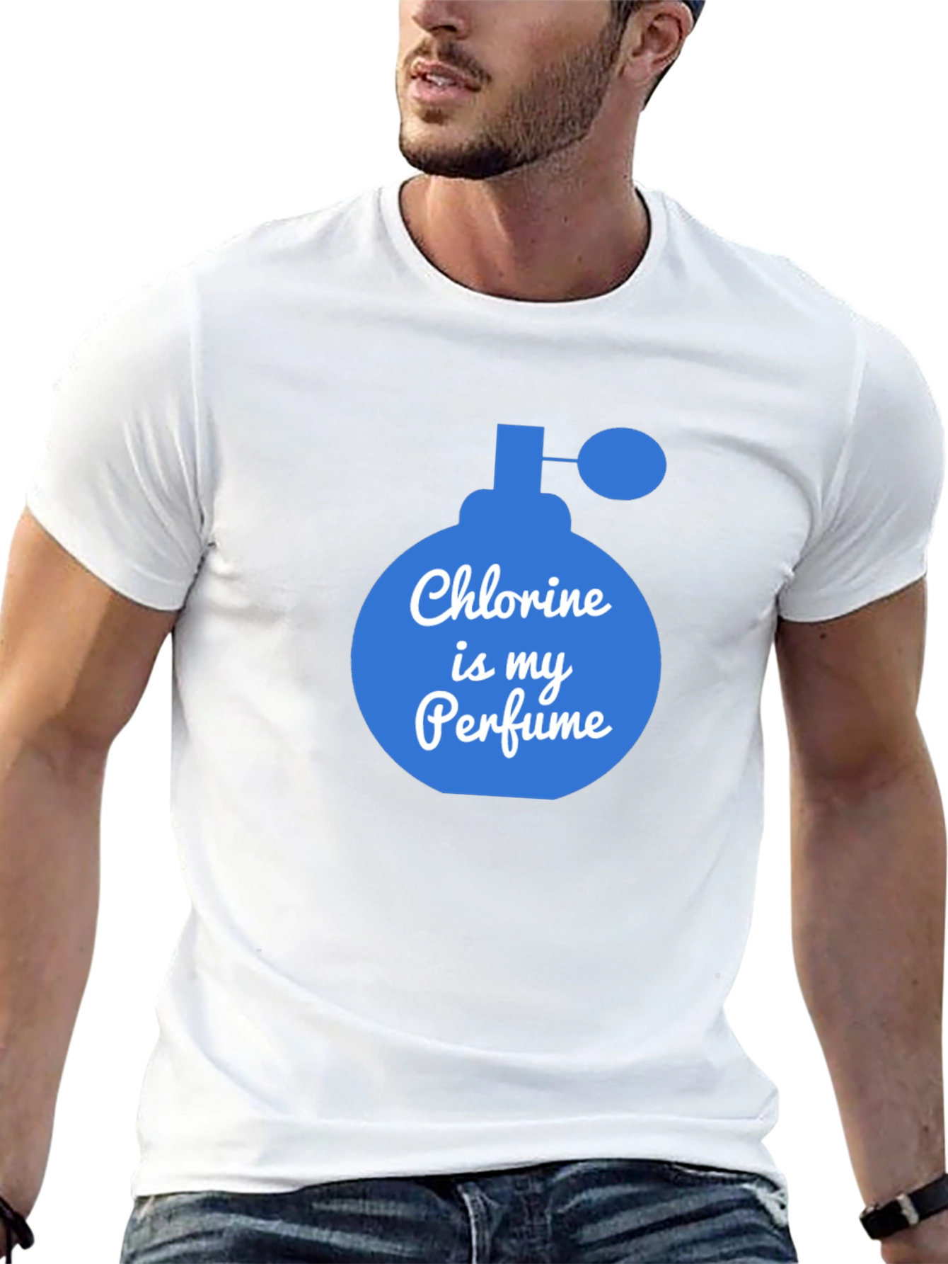 Chlorine is My Perfume T-Shirt Swimming Tee