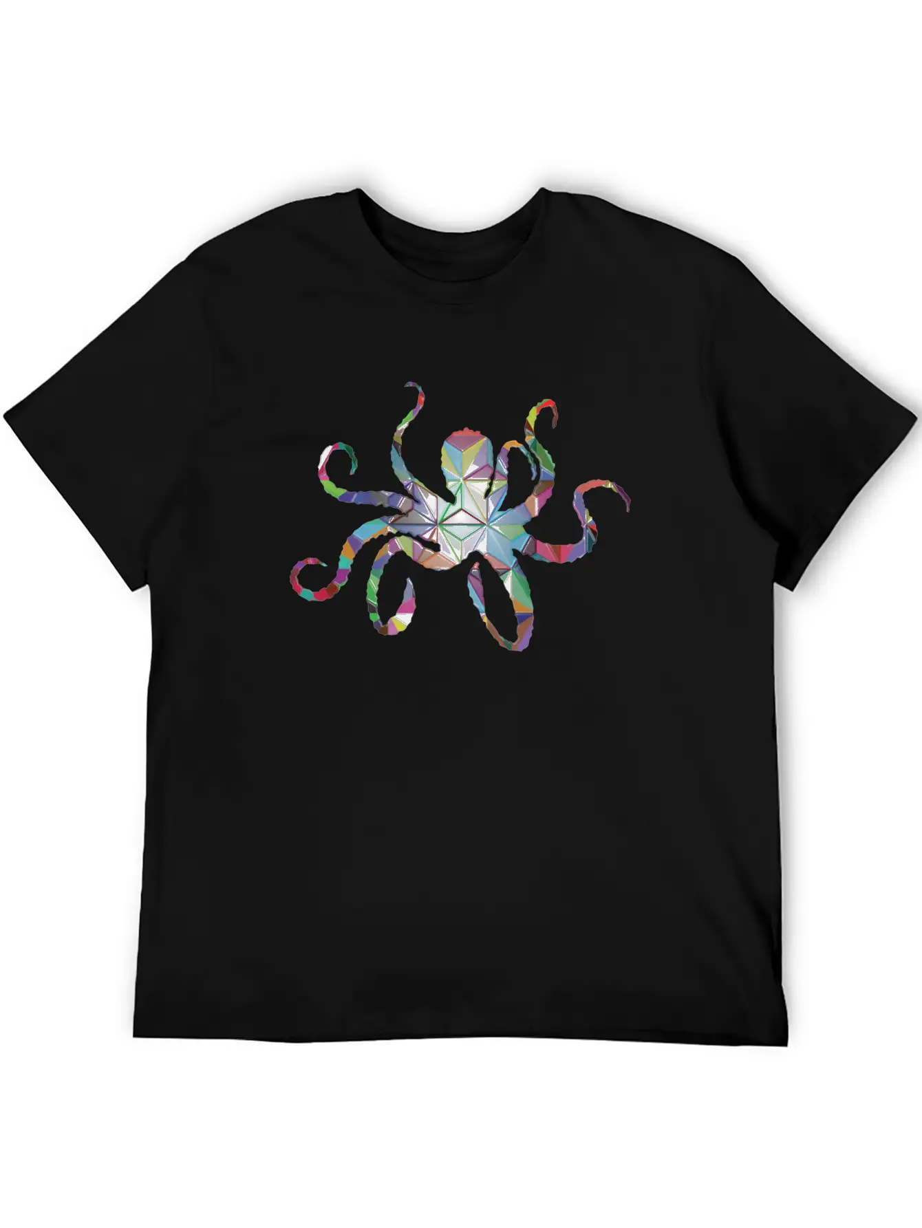 Octopus Design Gift Idea Graphic Art Exclusive Stylish Everyday T-Shirt – Unisex Basic Cotton Tee
