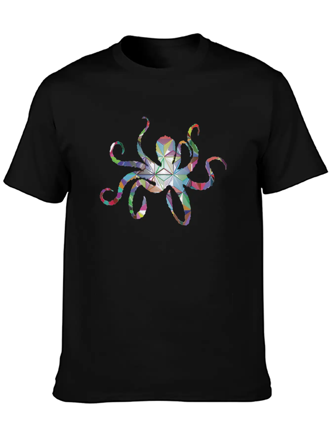 Octopus Design Gift Idea Graphic Art Exclusive Stylish Everyday T-Shirt – Unisex Basic Cotton Tee