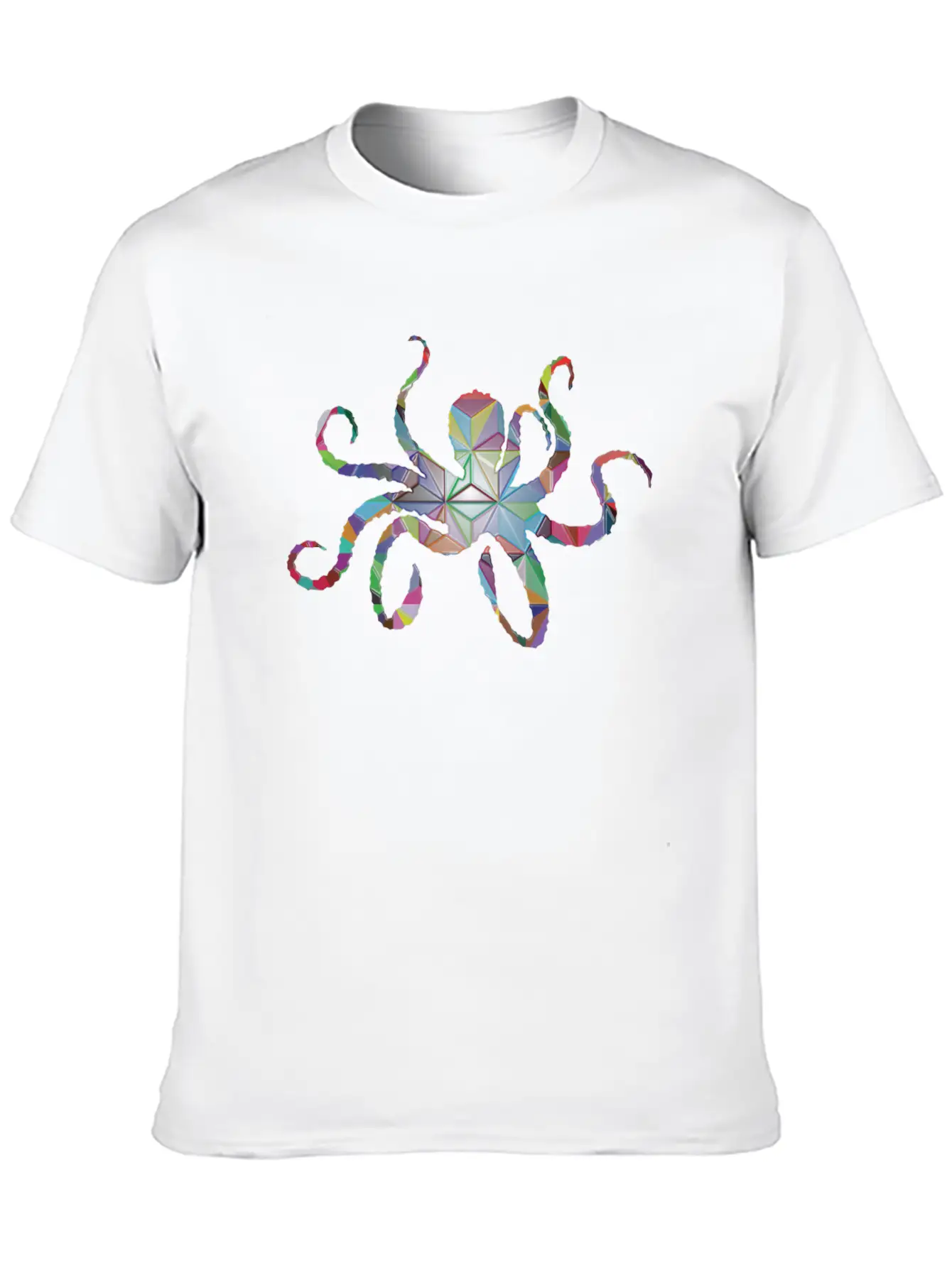 Octopus Design Gift Idea Graphic Art Exclusive Stylish Everyday T-Shirt – Unisex Basic Cotton Tee