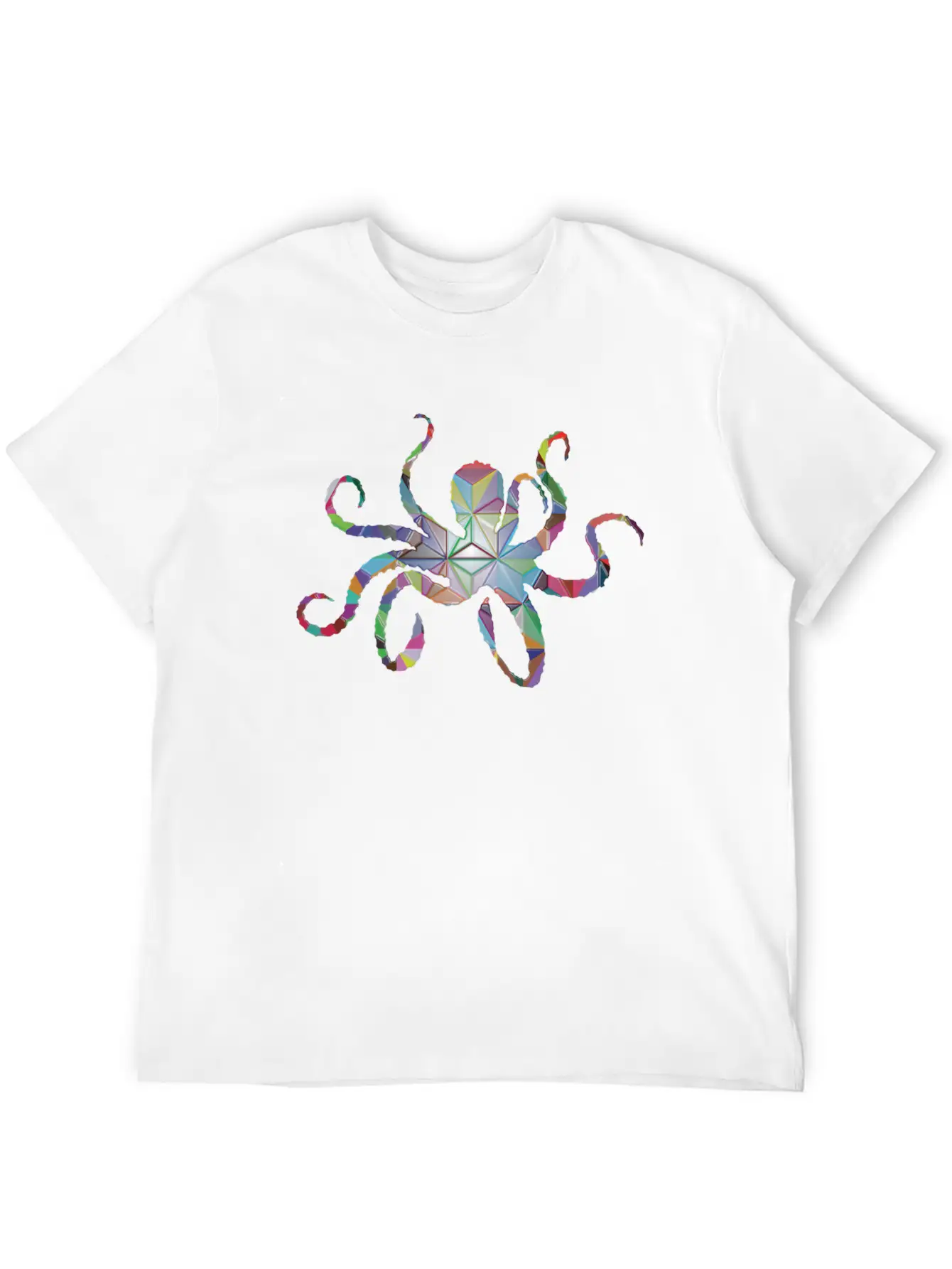 Octopus Design Gift Idea Graphic Art Exclusive Stylish Everyday T-Shirt – Unisex Basic Cotton Tee