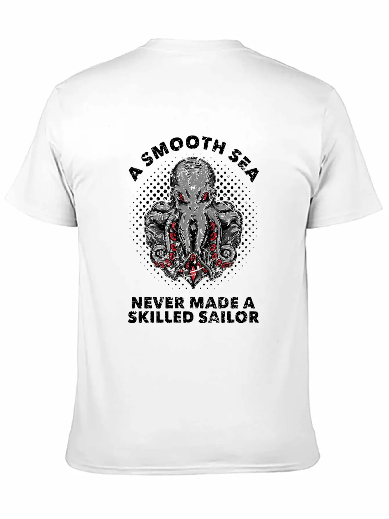 Octopus Sailor Stylish Everyday T-Shirt – Unisex Basic Cotton Tee