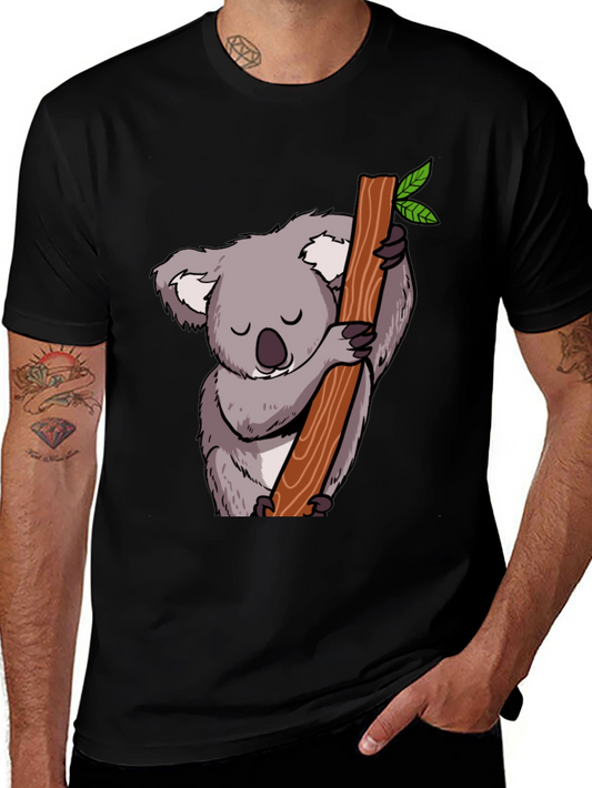 Cute Koala Bear T-Shirt - Sleepy Animal Tee