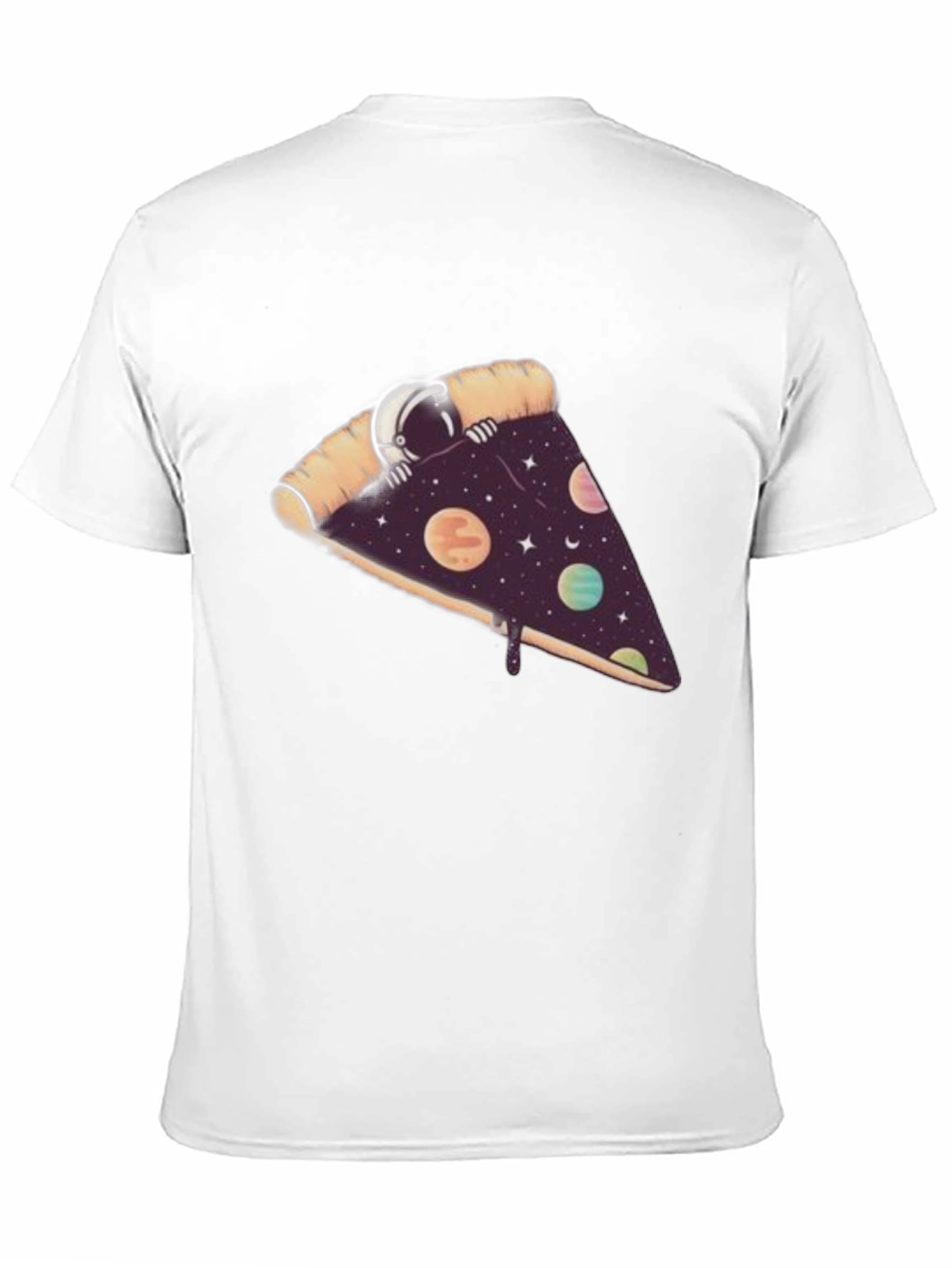Space Pizza T-Shirt - Unique Graphic Tee