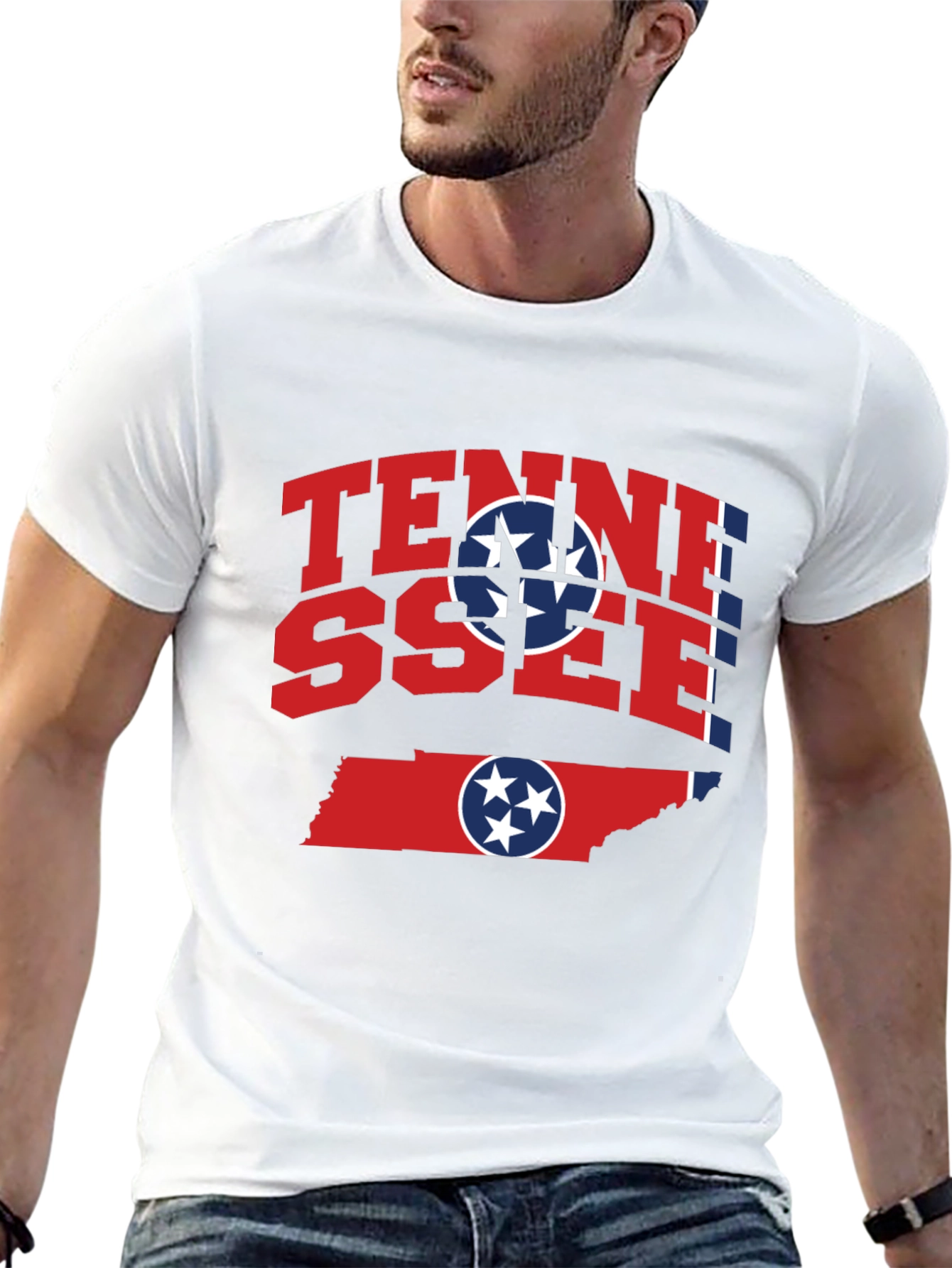 Tennessee State Flag Graphic T-Shirt