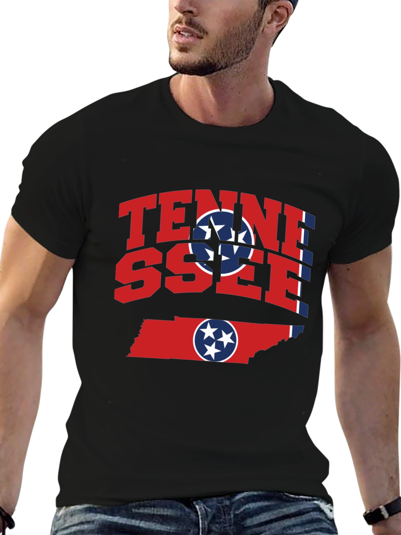 Tennessee State Flag Graphic T-Shirt