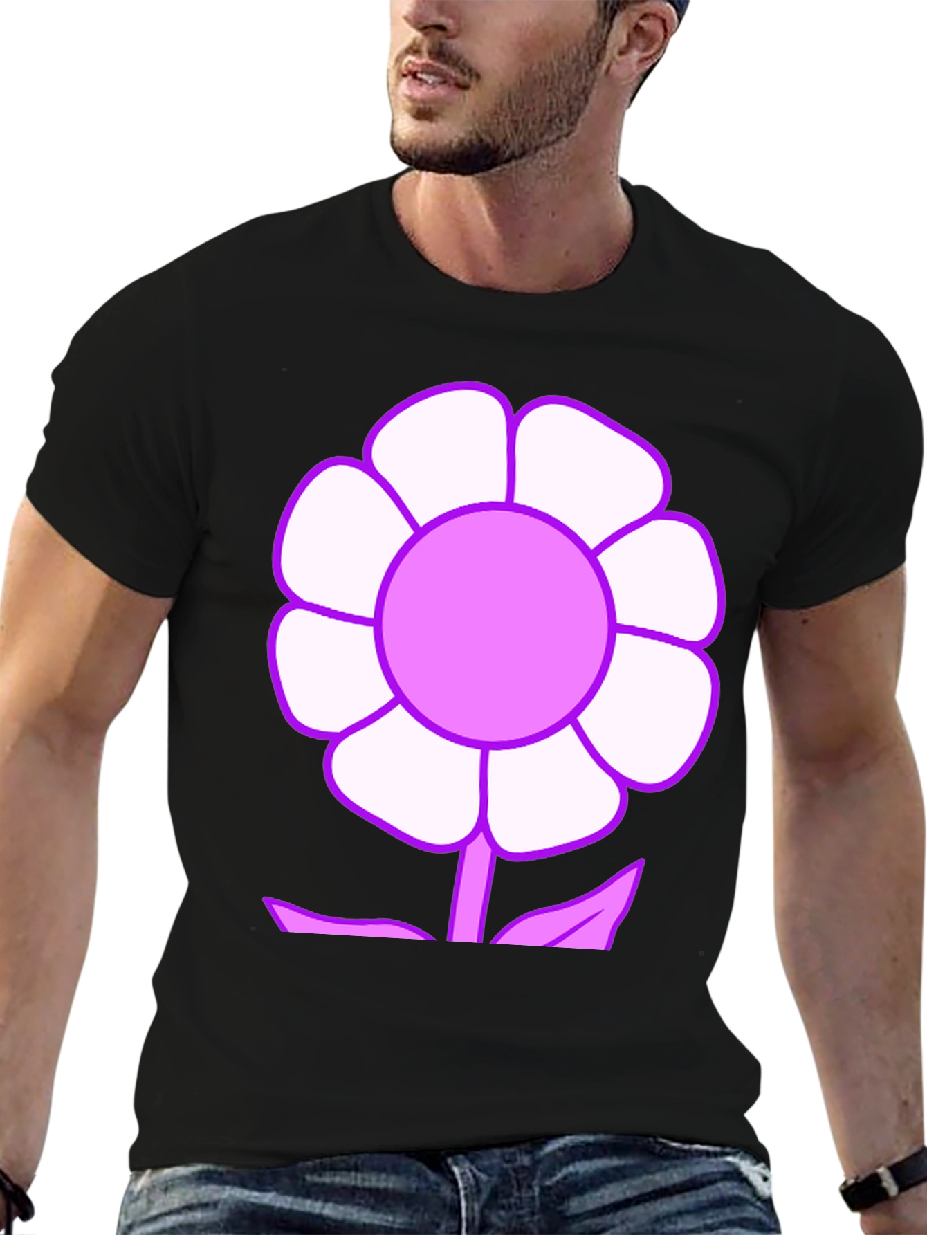 Flower Power T-Shirt - Fun Graphic Tee