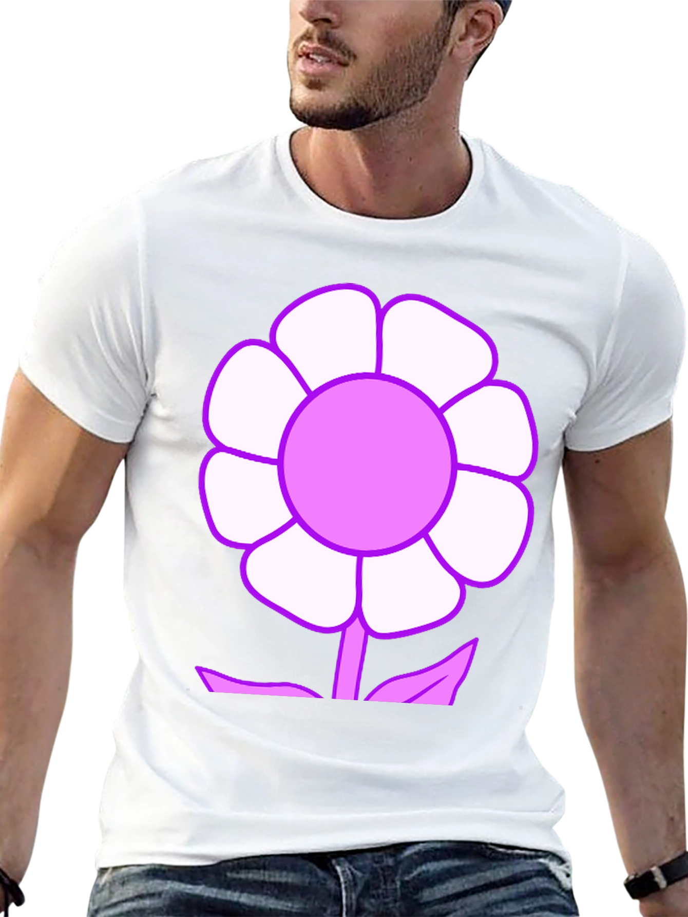 Flower Power T-Shirt - Fun Graphic Tee