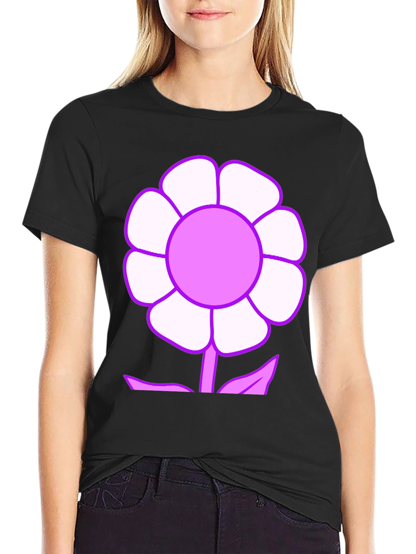 Flower Power T-Shirt - Fun Graphic Tee