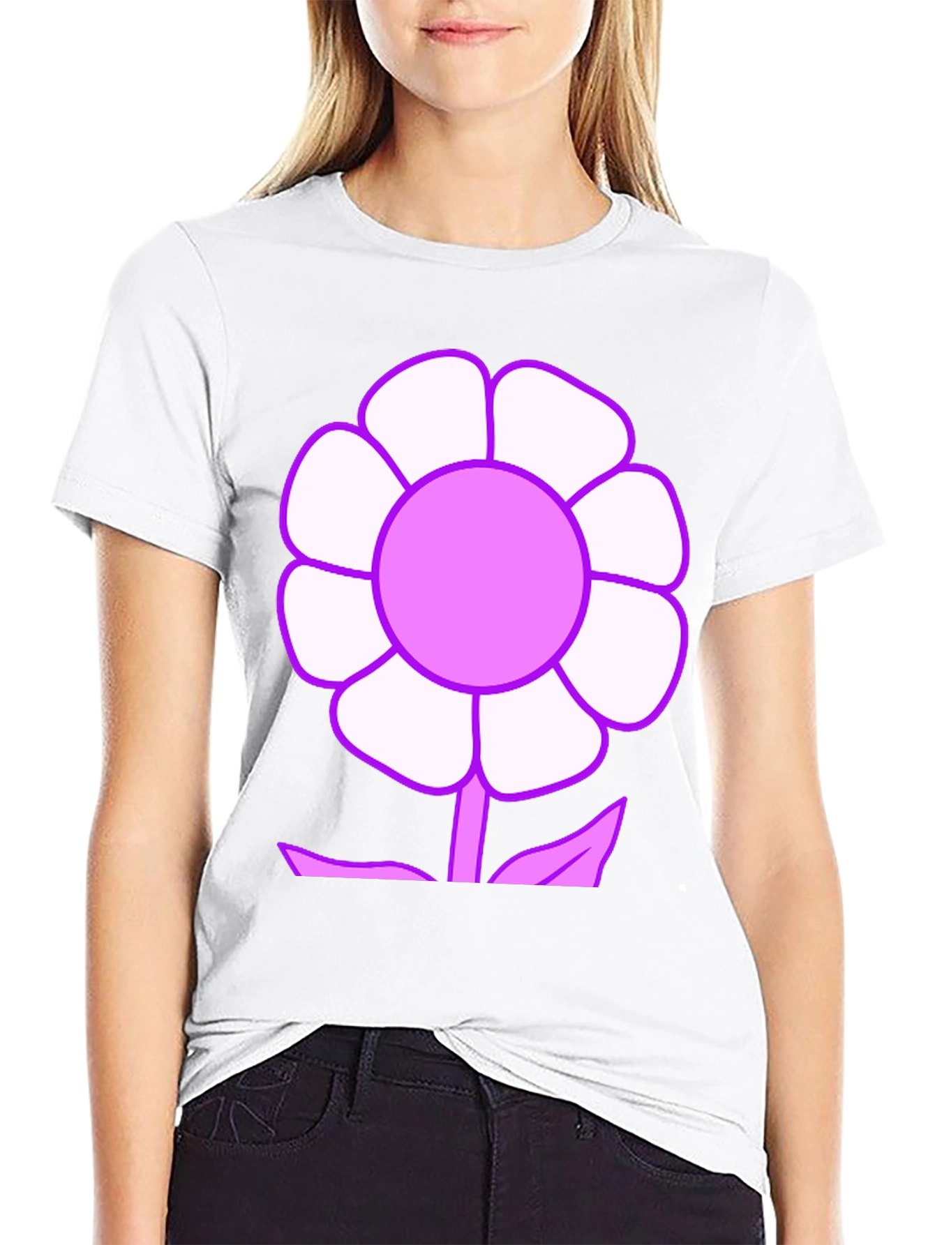 Flower Power T-Shirt - Fun Graphic Tee