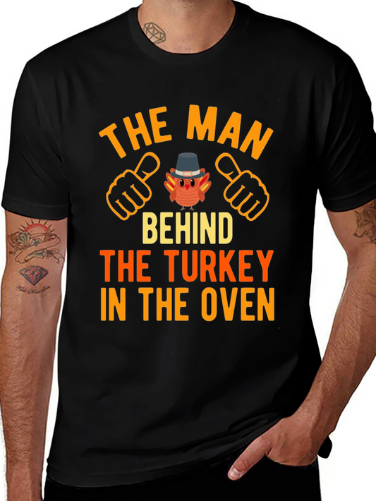 The Man Behind The Turkey T-Shirt