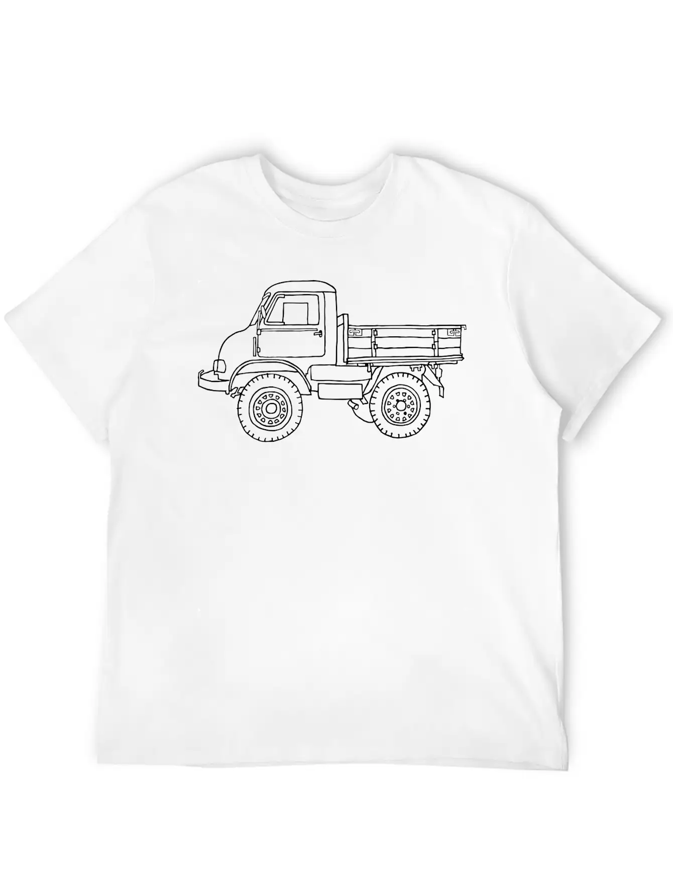 Off-road Truck, Transporter Basic Graphic T-Shirt – Daily Comfort In Soft Cotton
