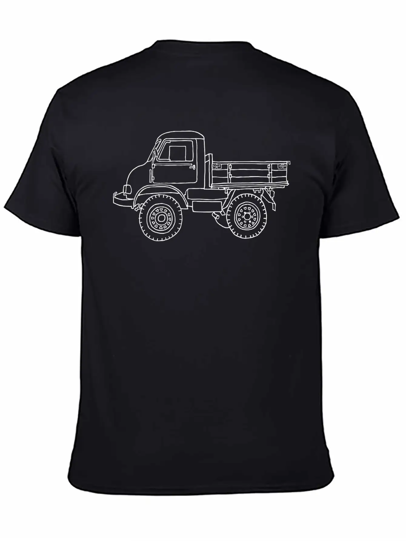 Off-road Truck, Transporter Basic Graphic T-Shirt – Daily Comfort In Soft Cotton