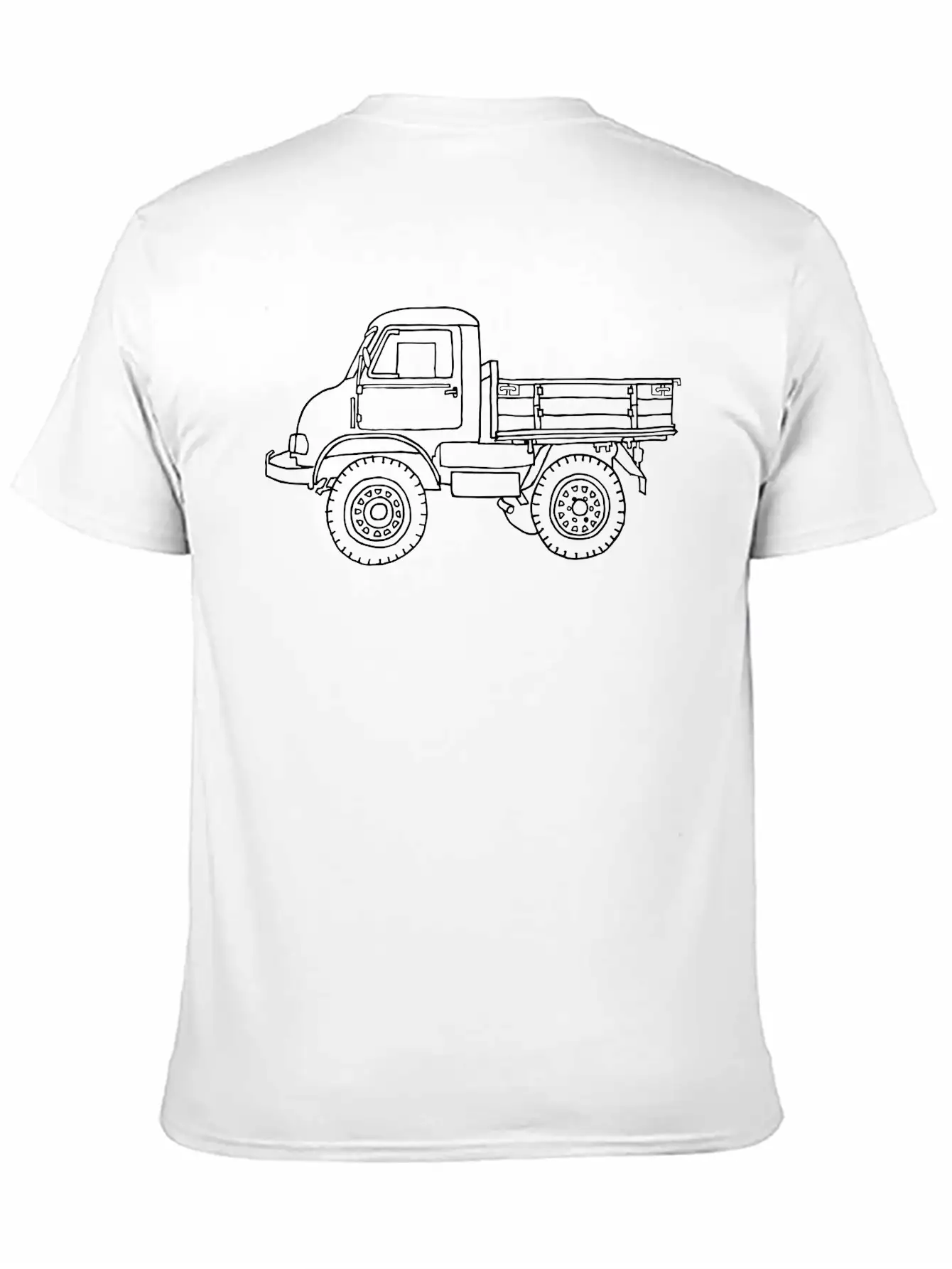 Off-road Truck, Transporter Basic Graphic T-Shirt – Daily Comfort In Soft Cotton