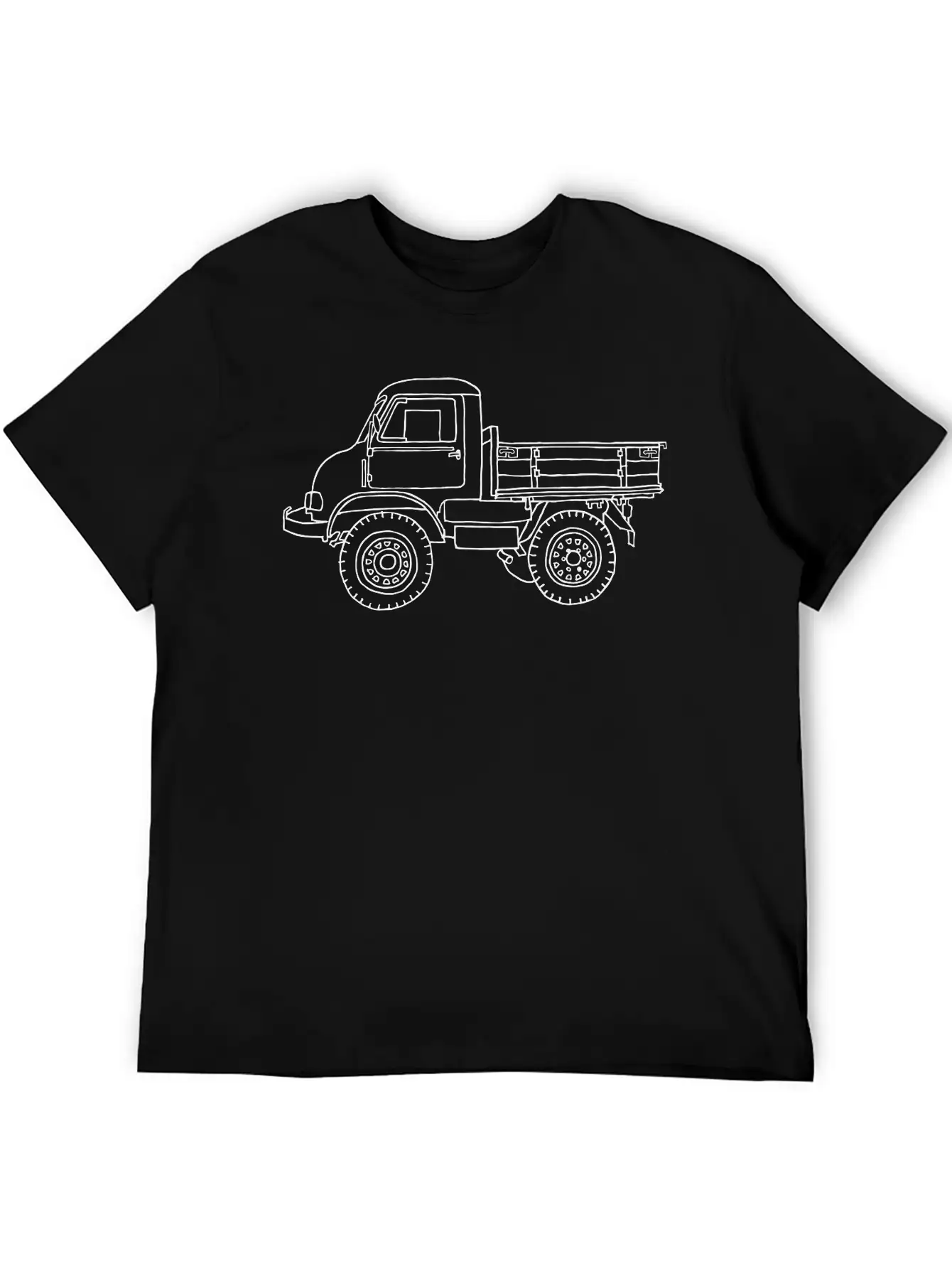 Off-road Truck, Transporter Basic Graphic T-Shirt – Daily Comfort In Soft Cotton
