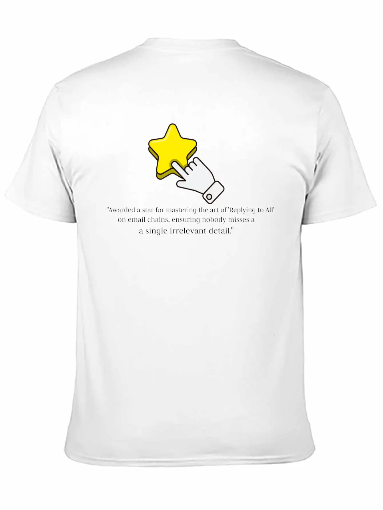Office Awards Timeless Short Sleeve Tee – Comfy And Minimalist Design