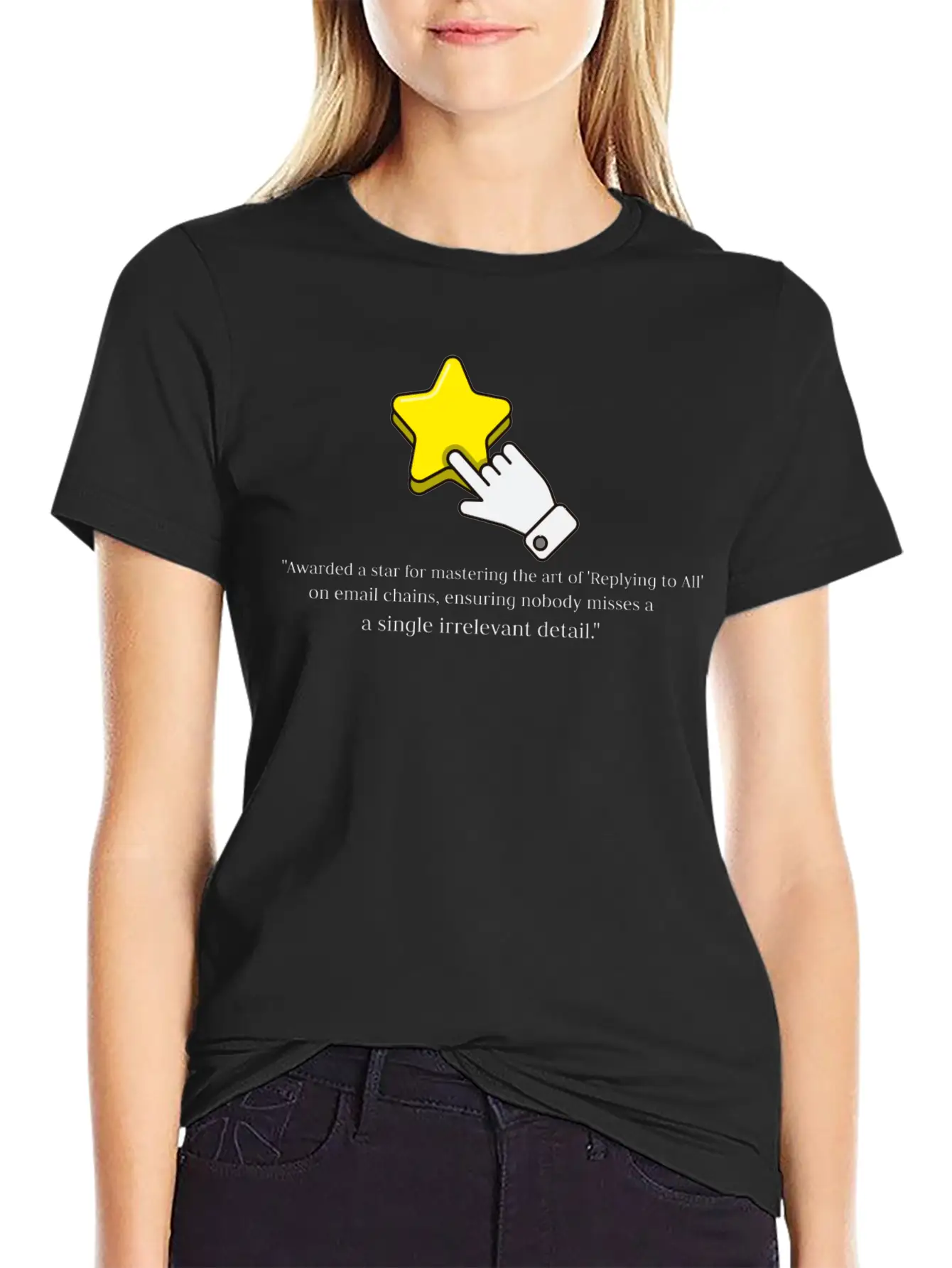 Office Awards Timeless Short Sleeve Tee – Comfy And Minimalist Design