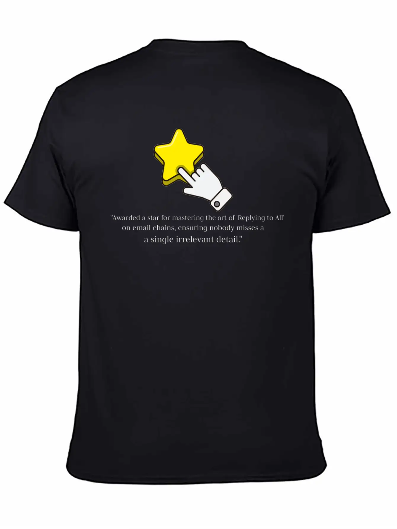Office Awards Timeless Short Sleeve Tee – Comfy And Minimalist Design