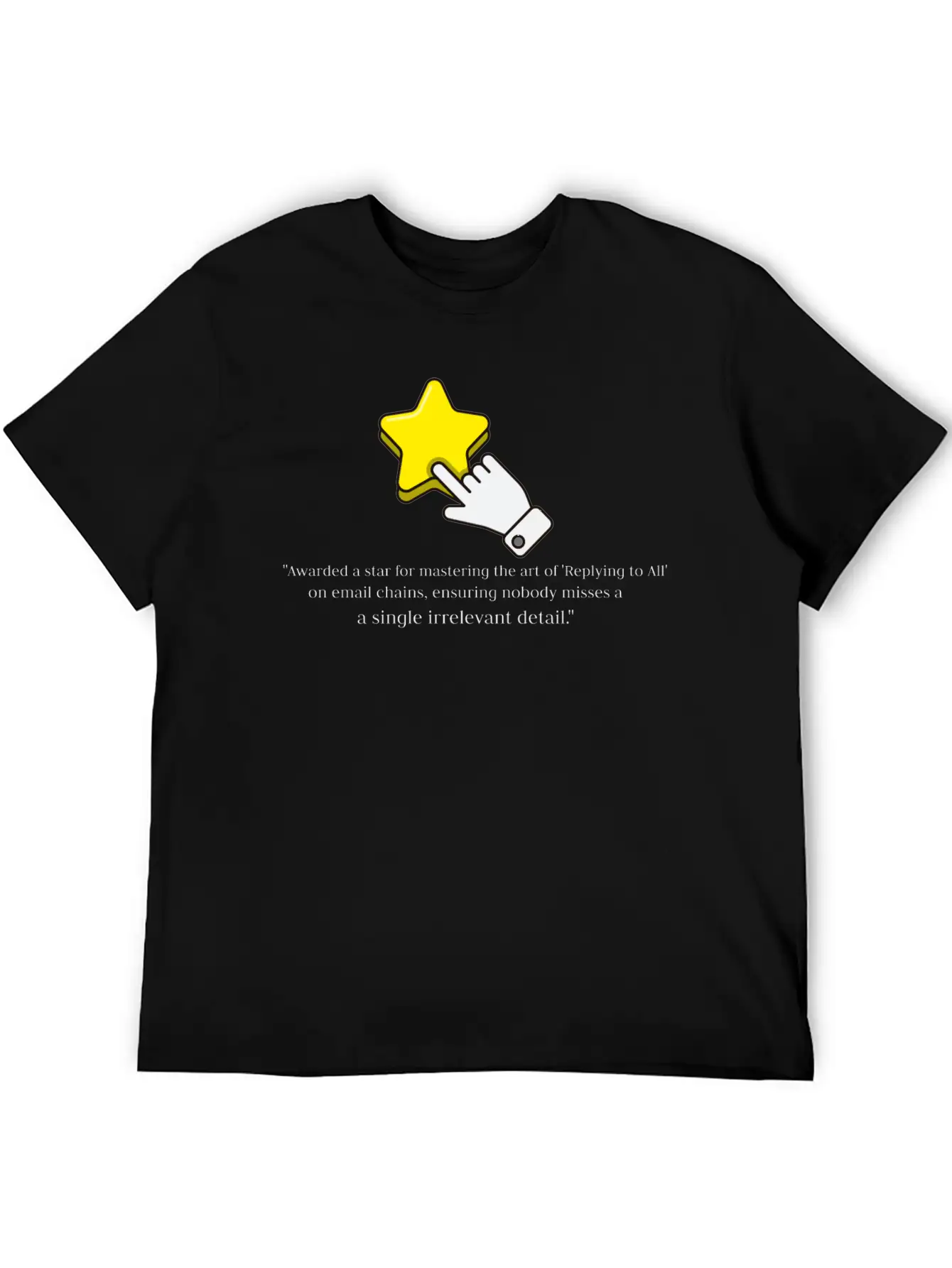 Office Awards Timeless Short Sleeve Tee – Comfy And Minimalist Design