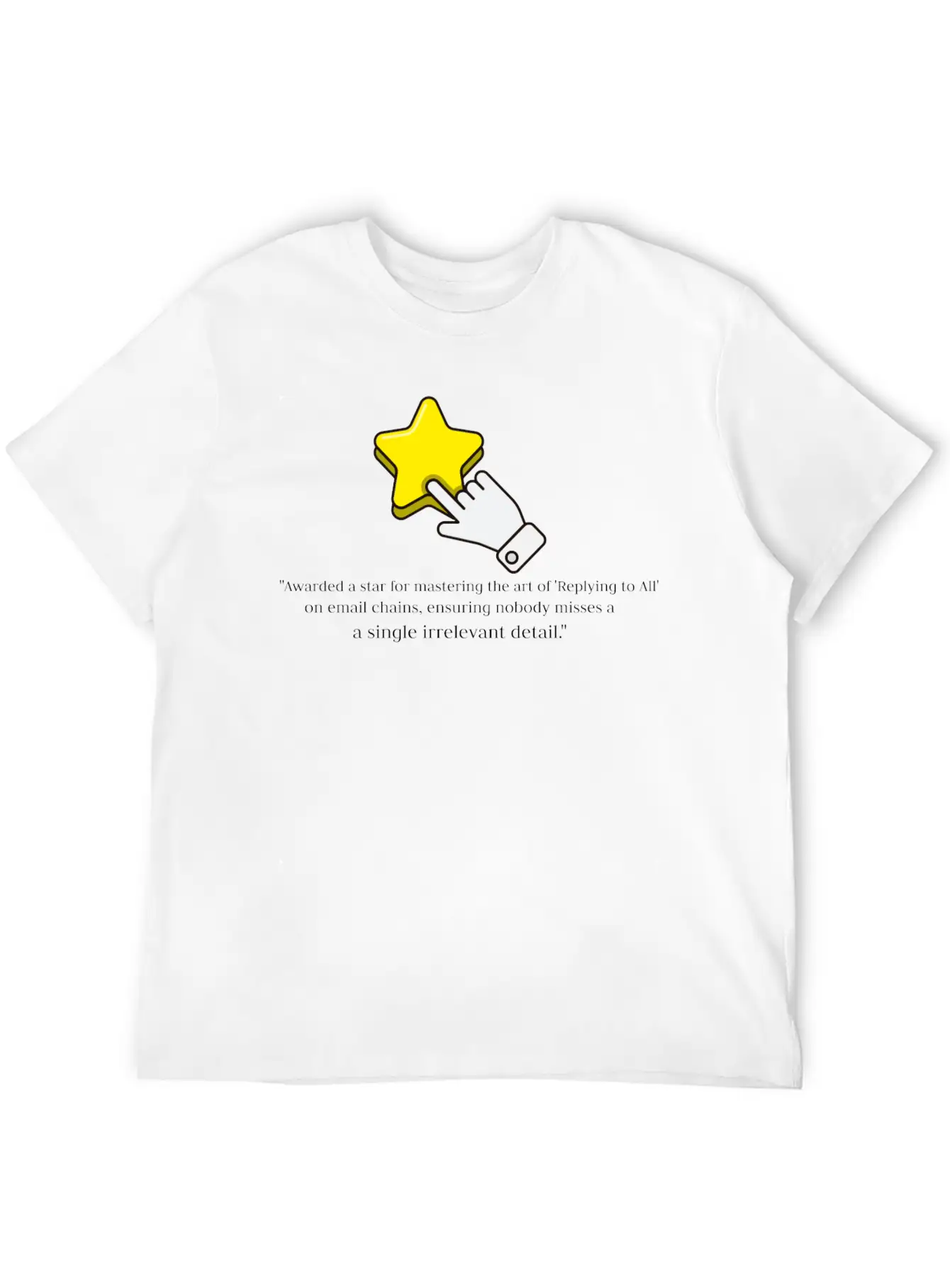 Office Awards Timeless Short Sleeve Tee – Comfy And Minimalist Design