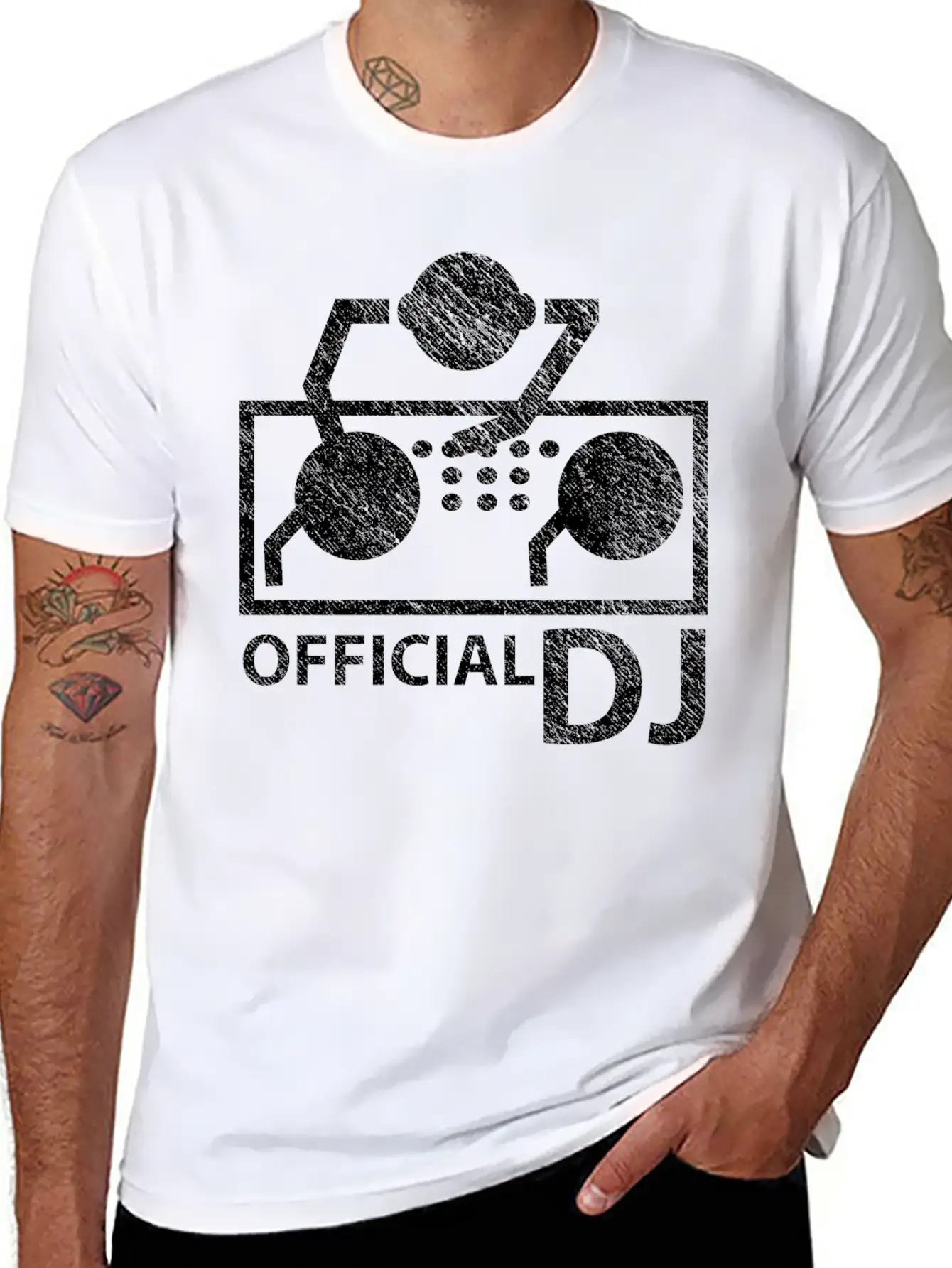 Official Dj Timeless Short Sleeve Tee – Comfy And Minimalist Design