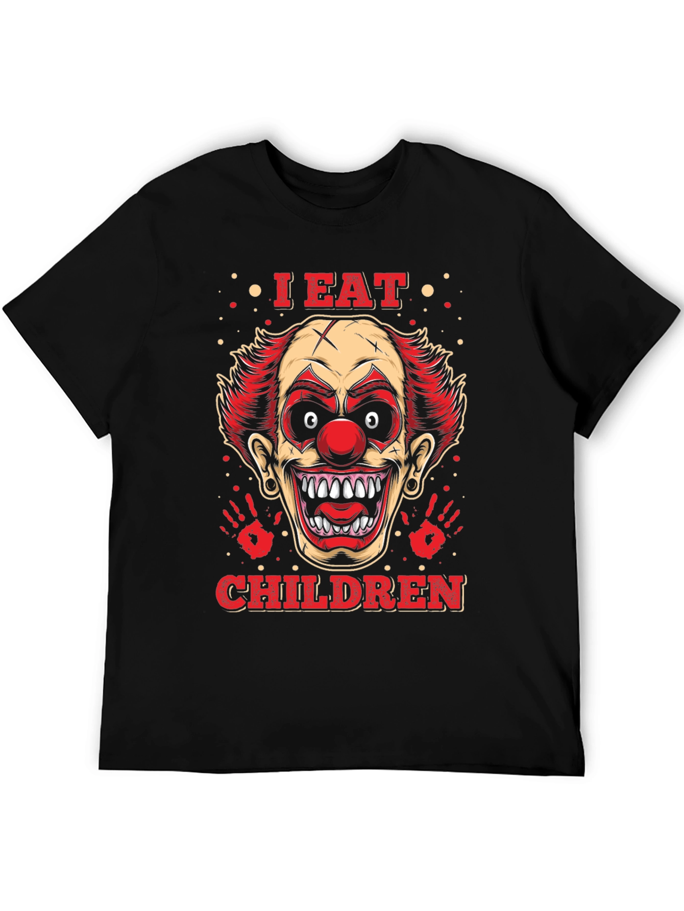 Creepy Clown Graphic Tee - I Eat Children