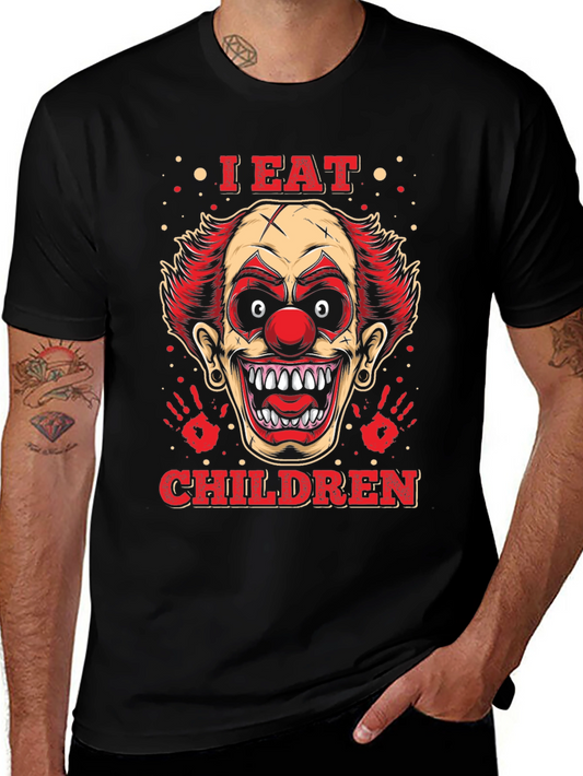 Creepy Clown Graphic Tee - I Eat Children