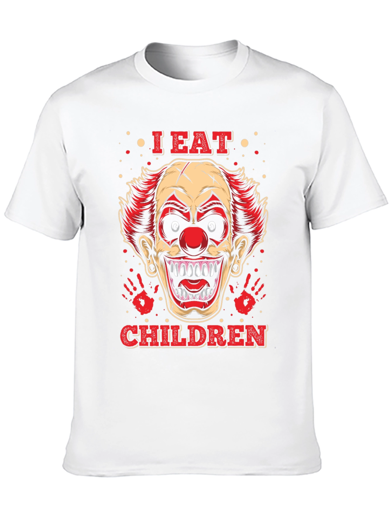 Creepy Clown Graphic Tee - I Eat Children
