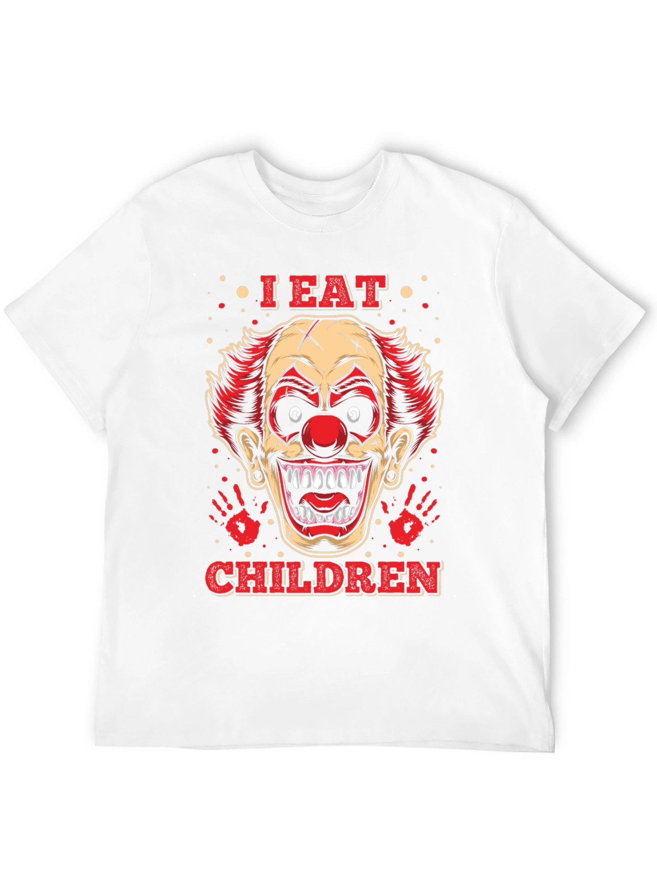 Creepy Clown Graphic Tee - I Eat Children