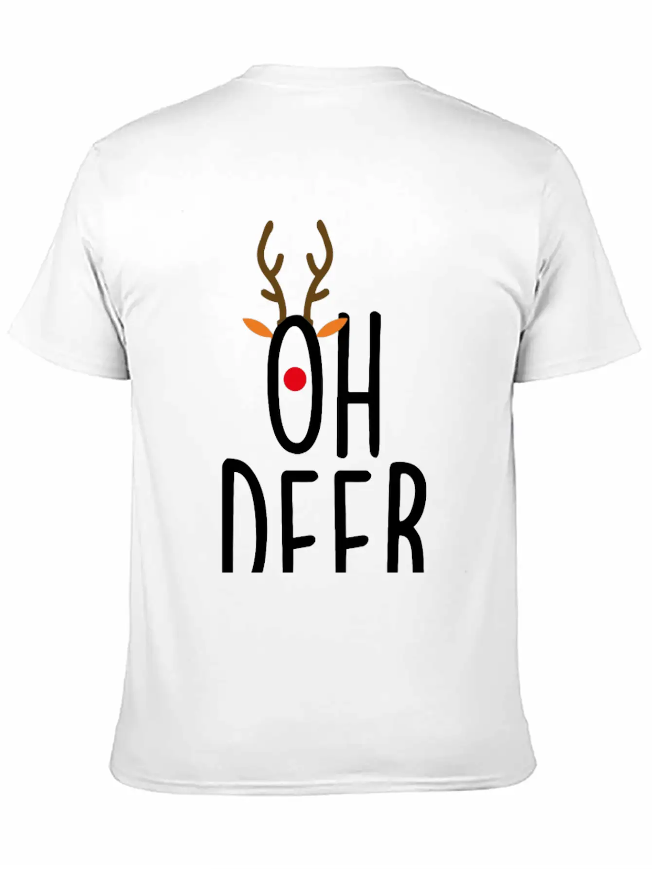 Oh Deer Stylish Everyday T-Shirt – Unisex Basic Cotton Tee