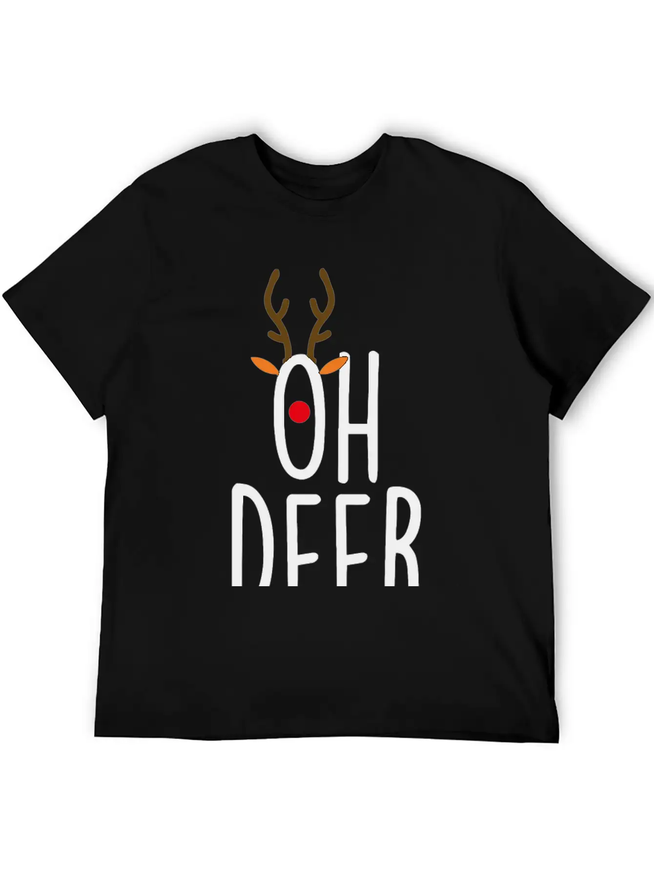 Oh Deer Stylish Everyday T-Shirt – Unisex Basic Cotton Tee