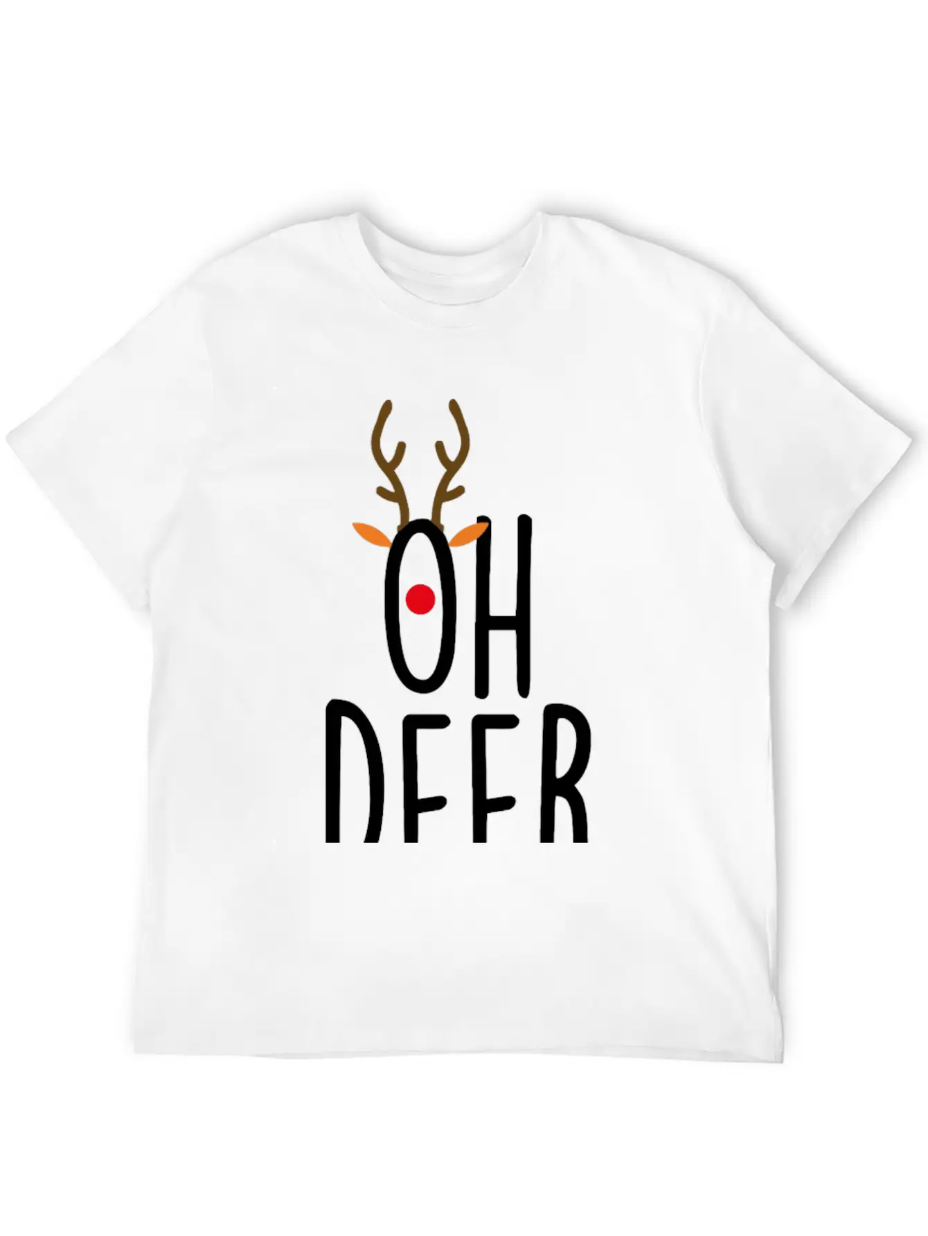 Oh Deer Stylish Everyday T-Shirt – Unisex Basic Cotton Tee