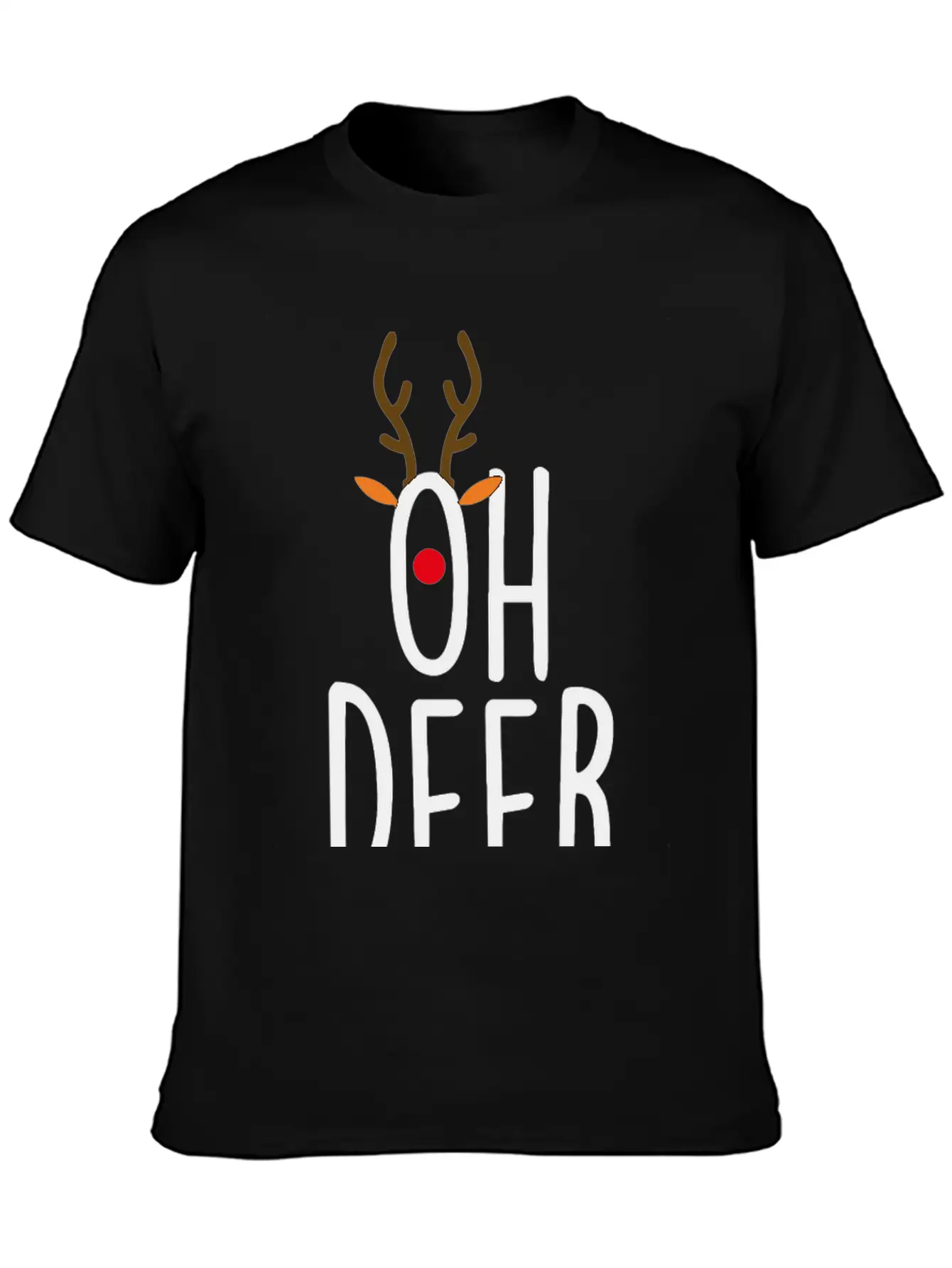 Oh Deer Stylish Everyday T-Shirt – Unisex Basic Cotton Tee